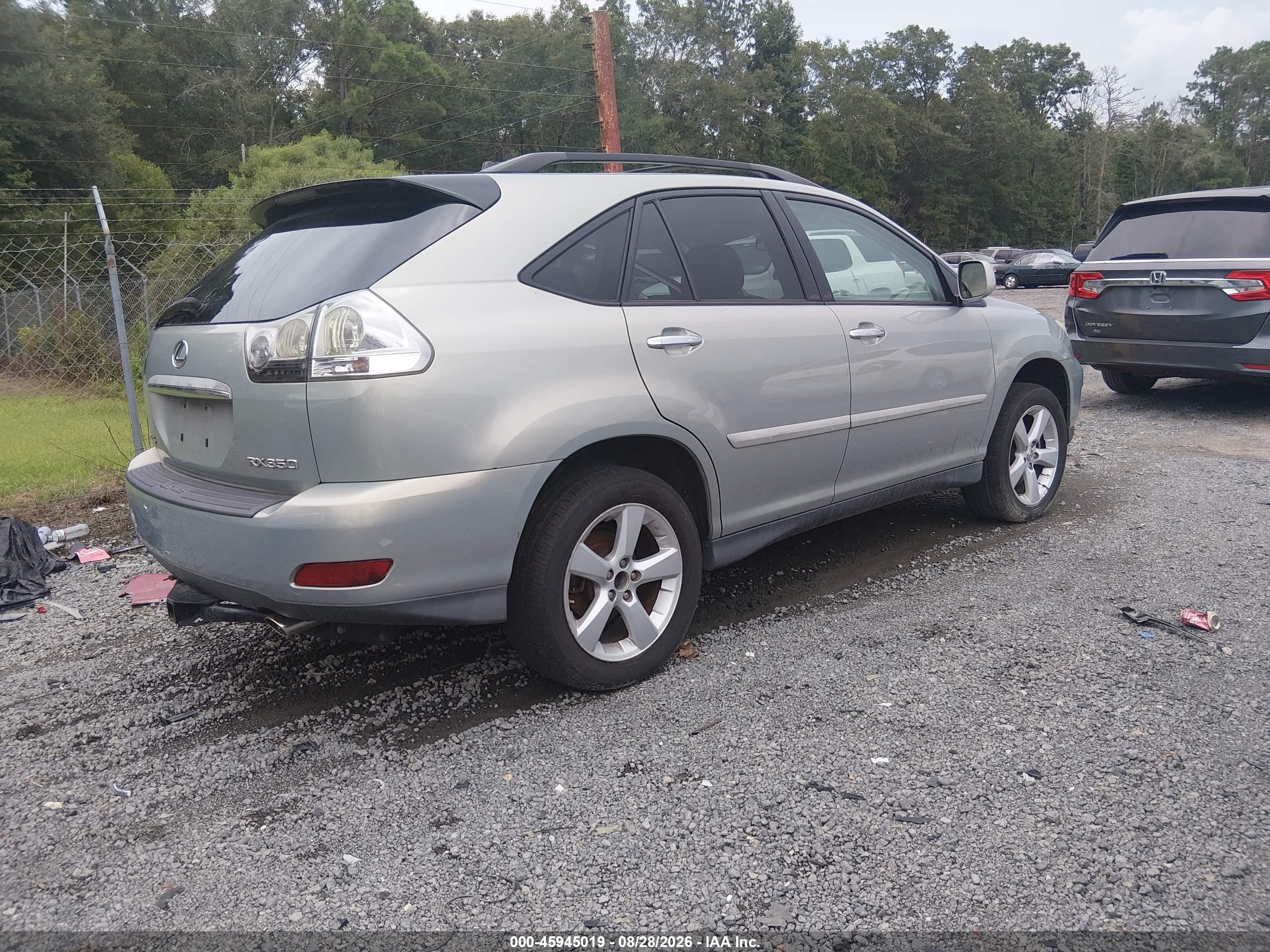 2008 Lexus Rx 350 Серебряный vin: 2T2GK31U98C033748