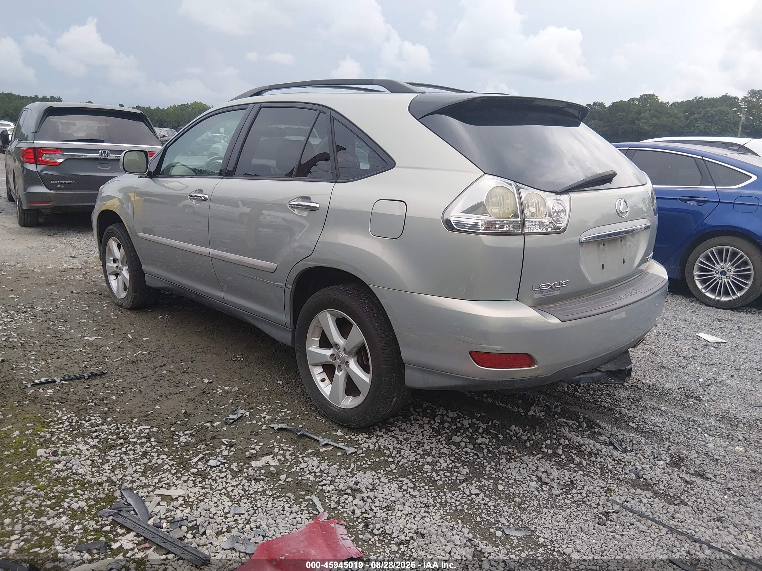 2008 Lexus Rx 350 Серебряный vin: 2T2GK31U98C033748