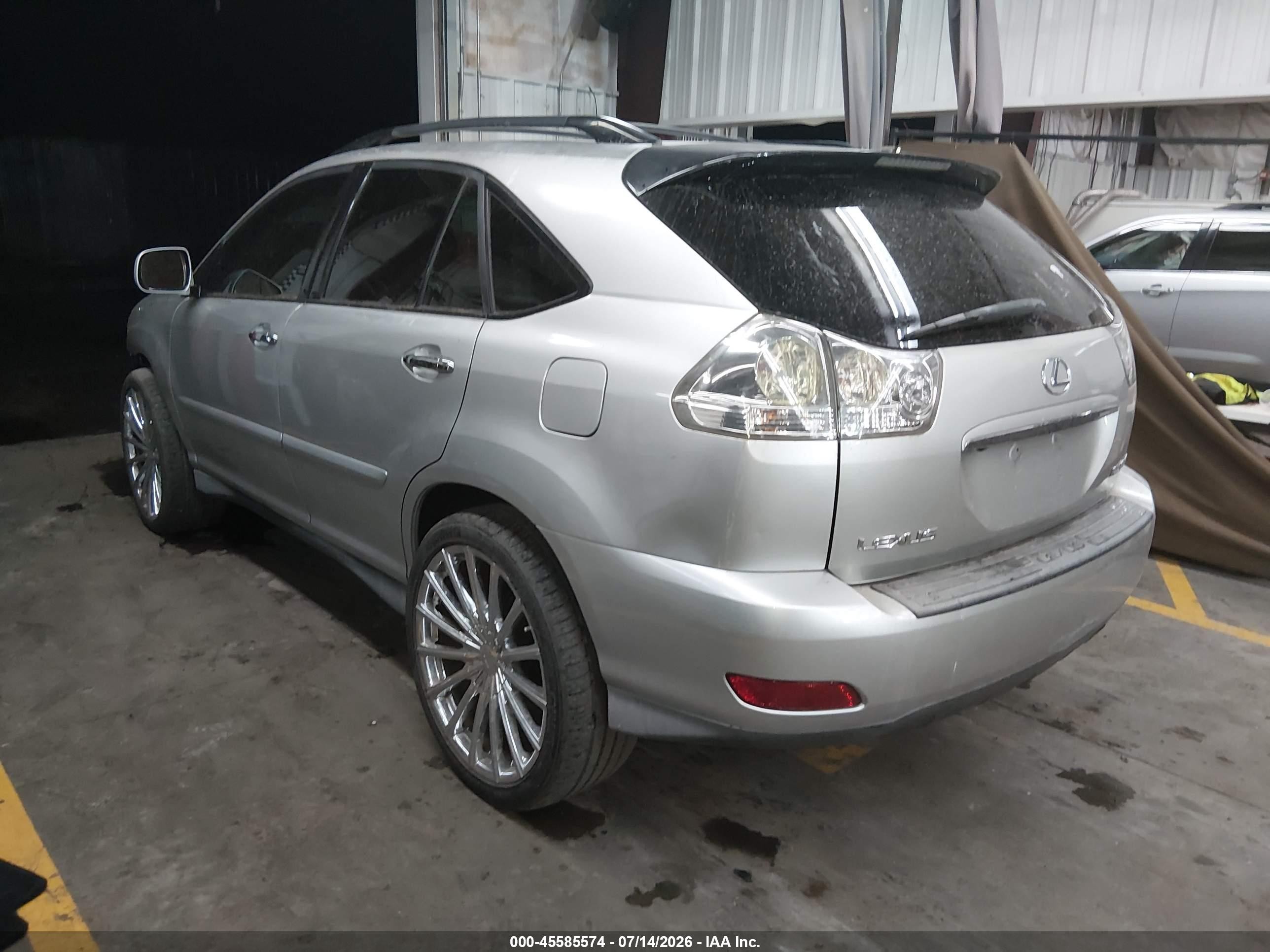 2008 Lexus Rx 350   Silver vin: 2T2GK31U98C038772