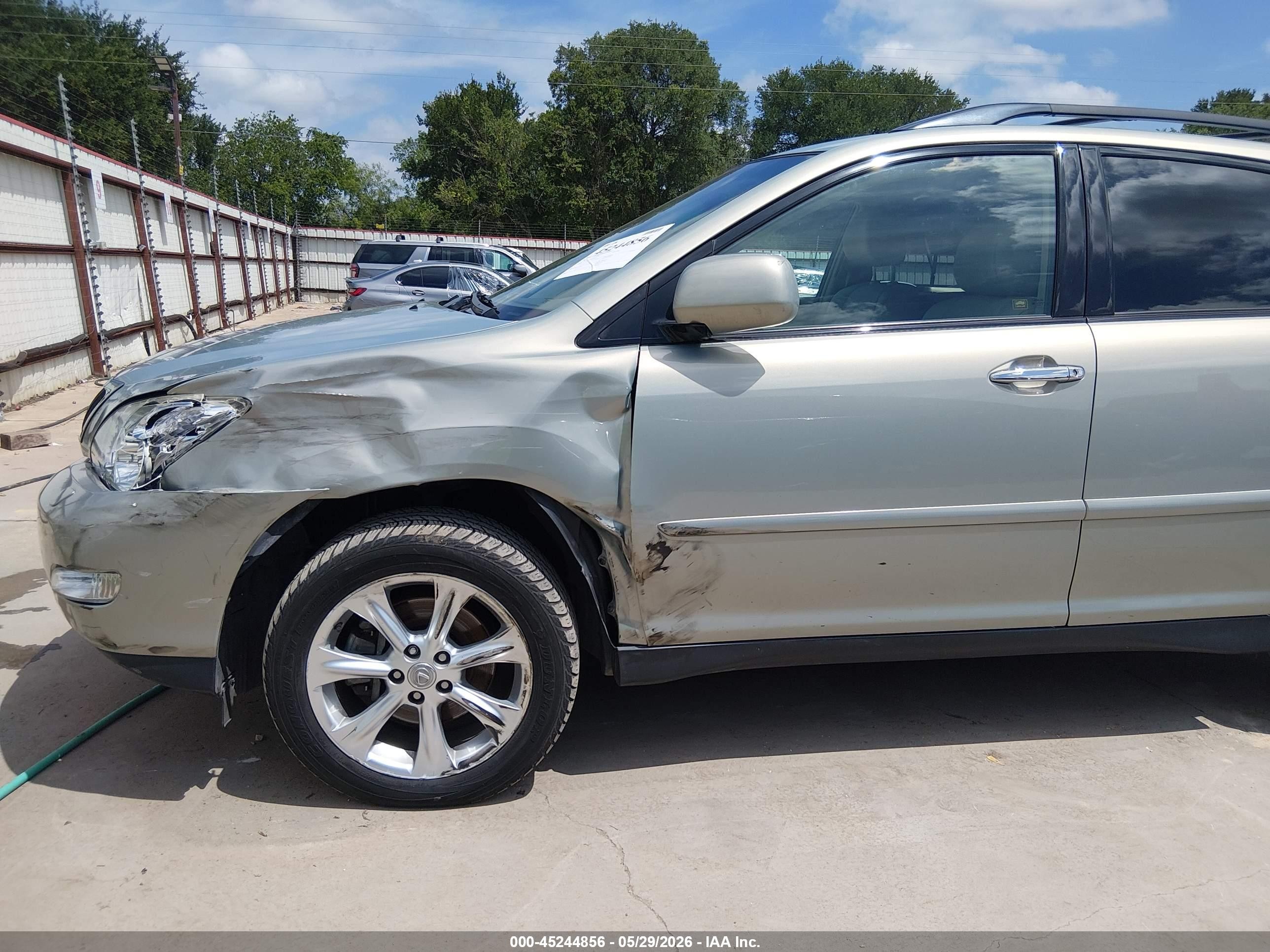 2008 Lexus Rx 350   Teal vin: 2T2GK31U98C044023