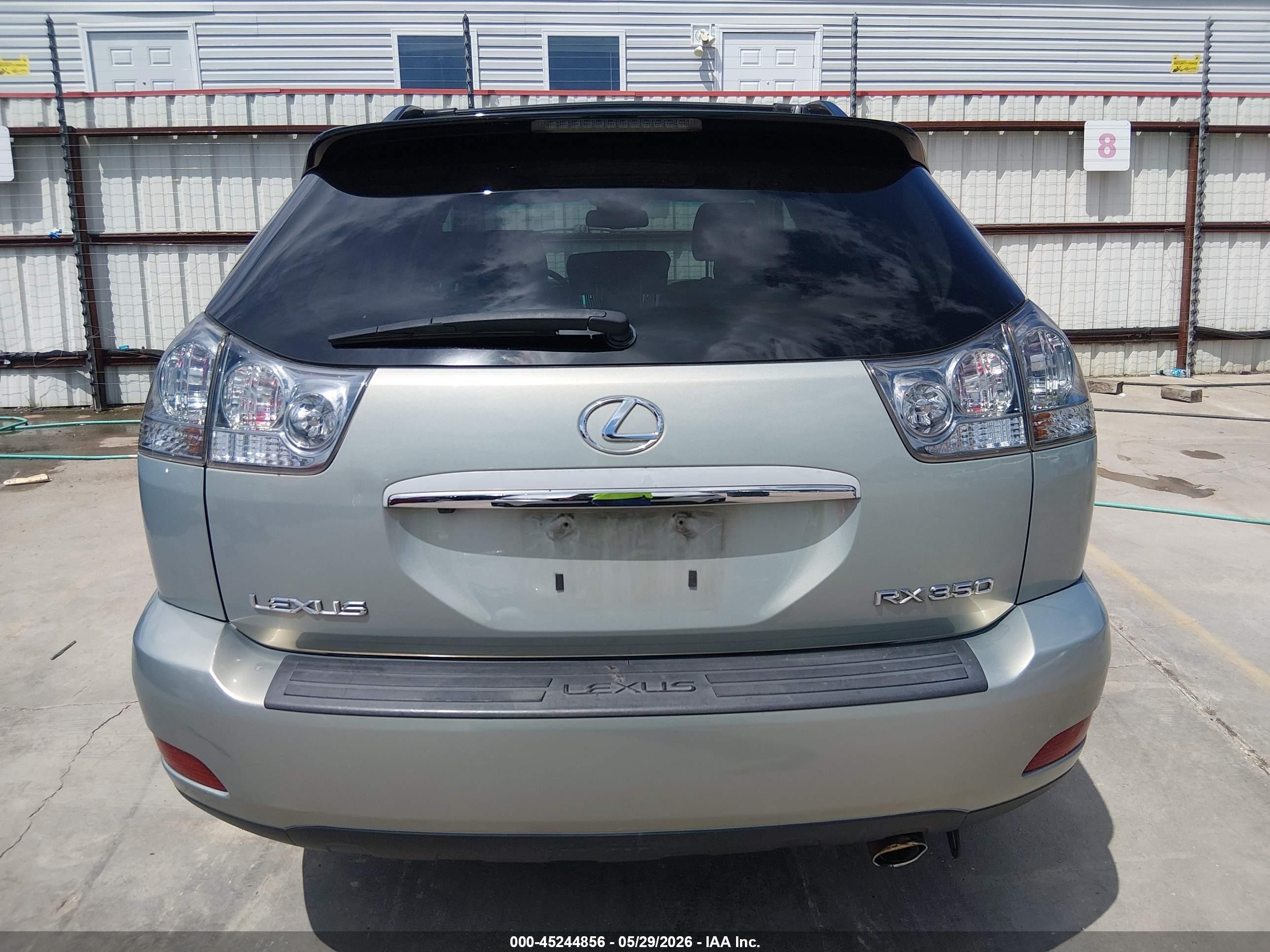 2008 Lexus Rx 350   Teal vin: 2T2GK31U98C044023