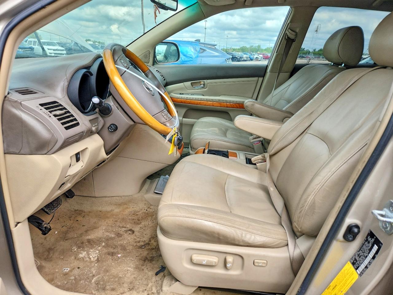 2008 Lexus Rx 350 Gold vin: 2T2GK31U98C044801