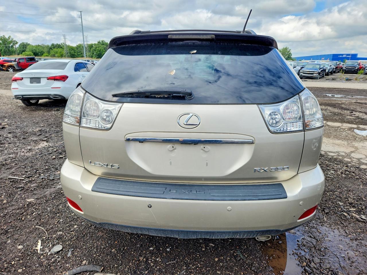 2008 Lexus Rx 350 Gold vin: 2T2GK31U98C044801