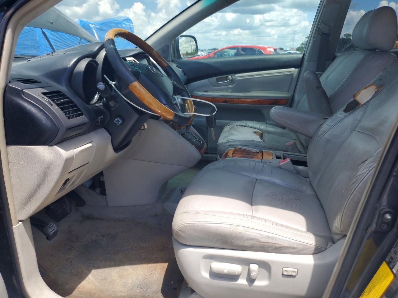 2008 Lexus Rx 350 Gray vin: 2T2GK31U98C050775