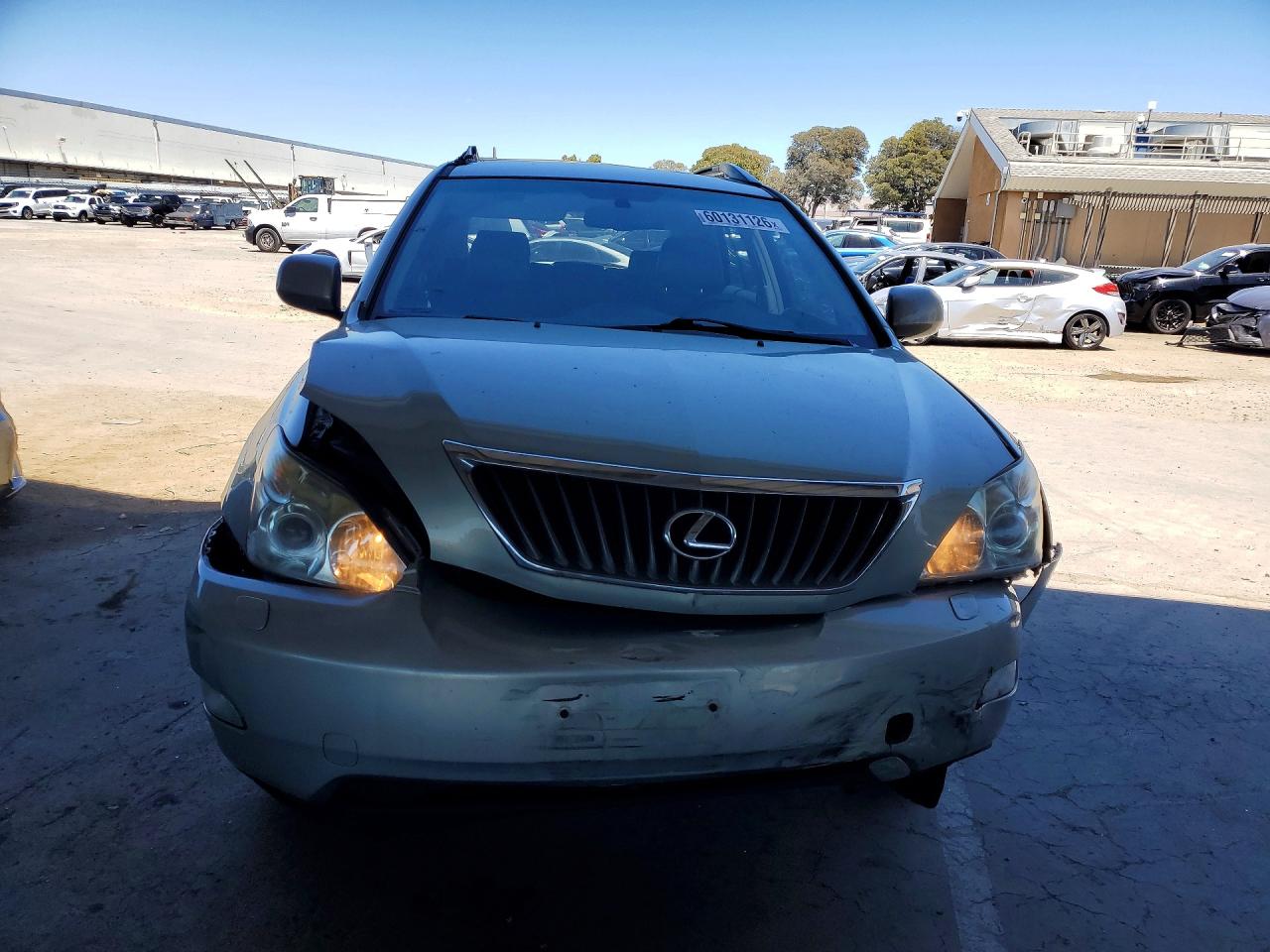 2008 Lexus Rx 350 Silver vin: 2T2GK31U98C054552