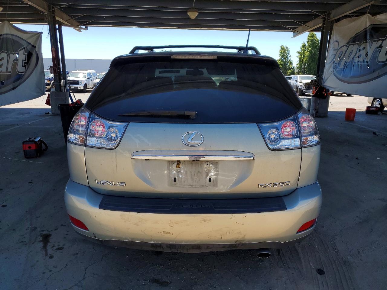 2008 Lexus Rx 350 Silver vin: 2T2GK31U98C054552