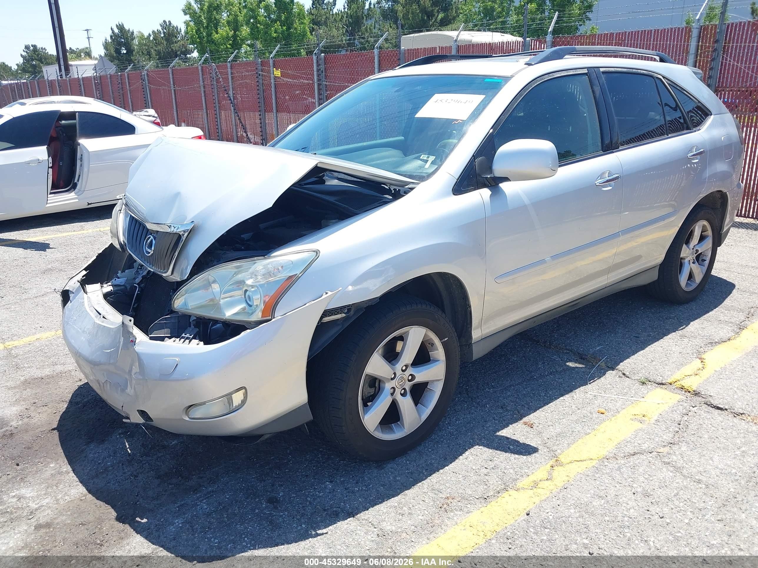 2009 Lexus Rx 350 Silver vin: 2T2GK31U99C058134