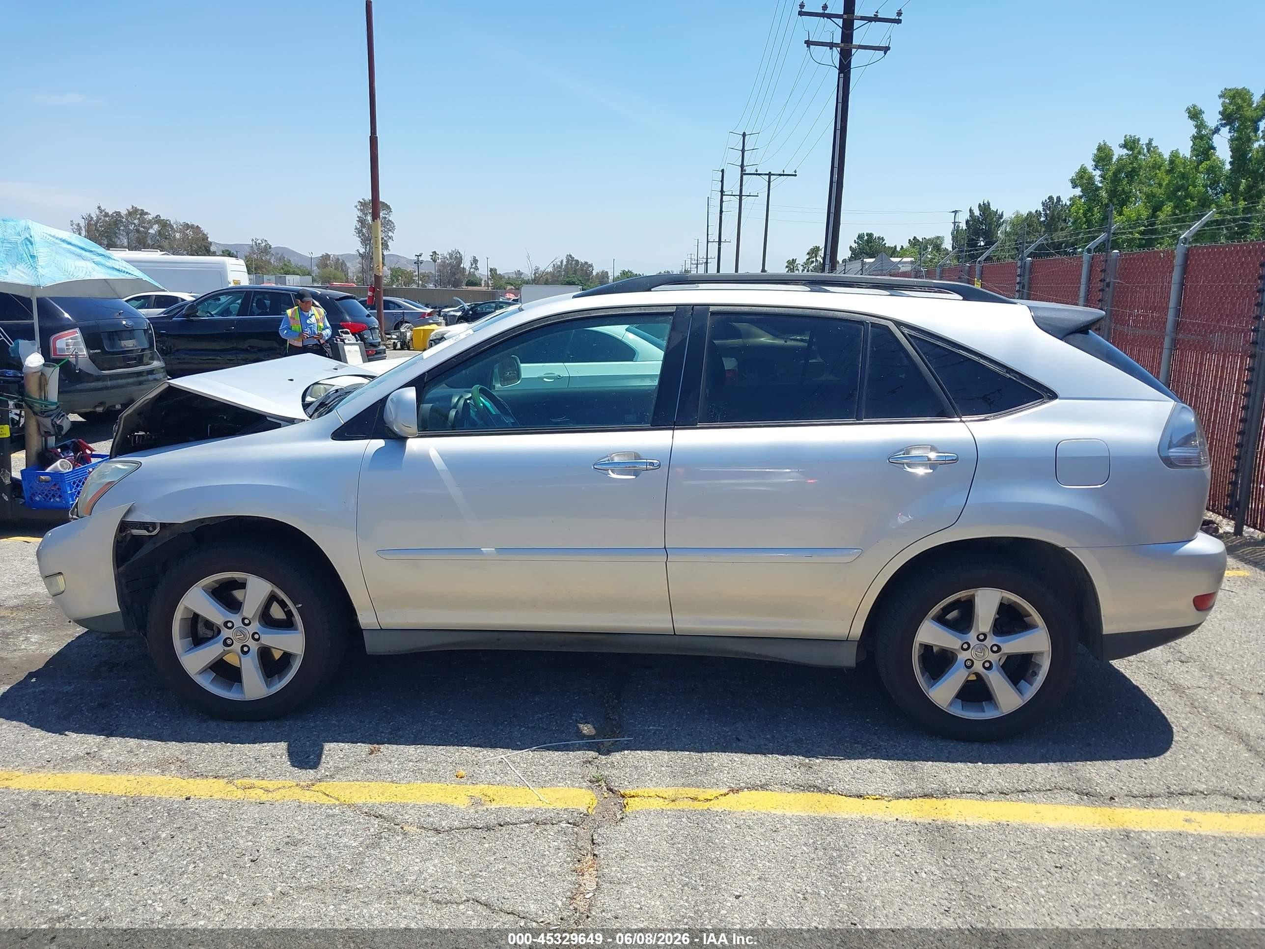 2009 Lexus Rx 350 Silver vin: 2T2GK31U99C058134