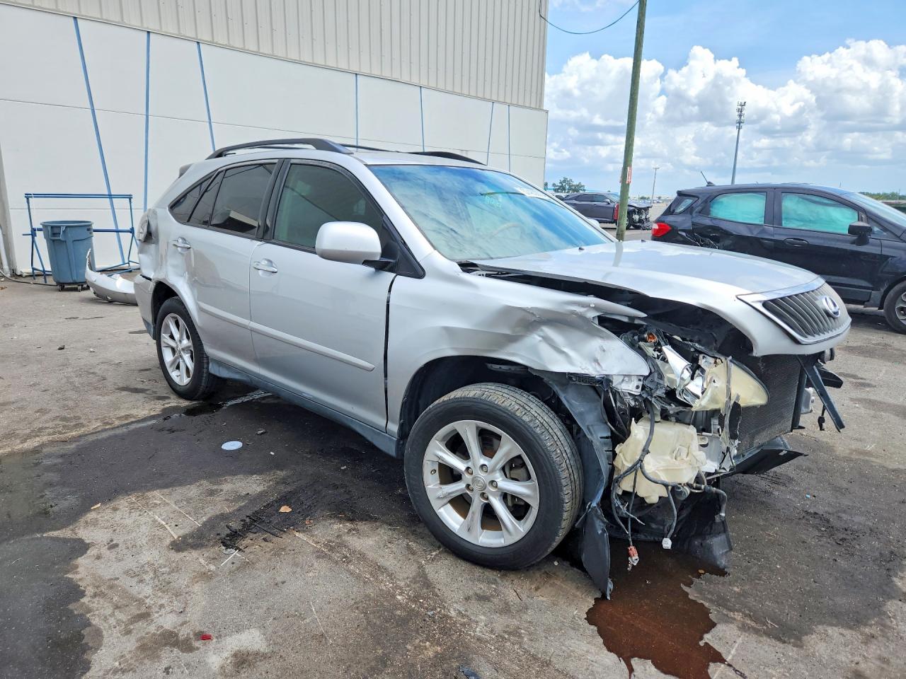 2009 Lexus Rx 350 Silver vin: 2T2GK31U99C066363