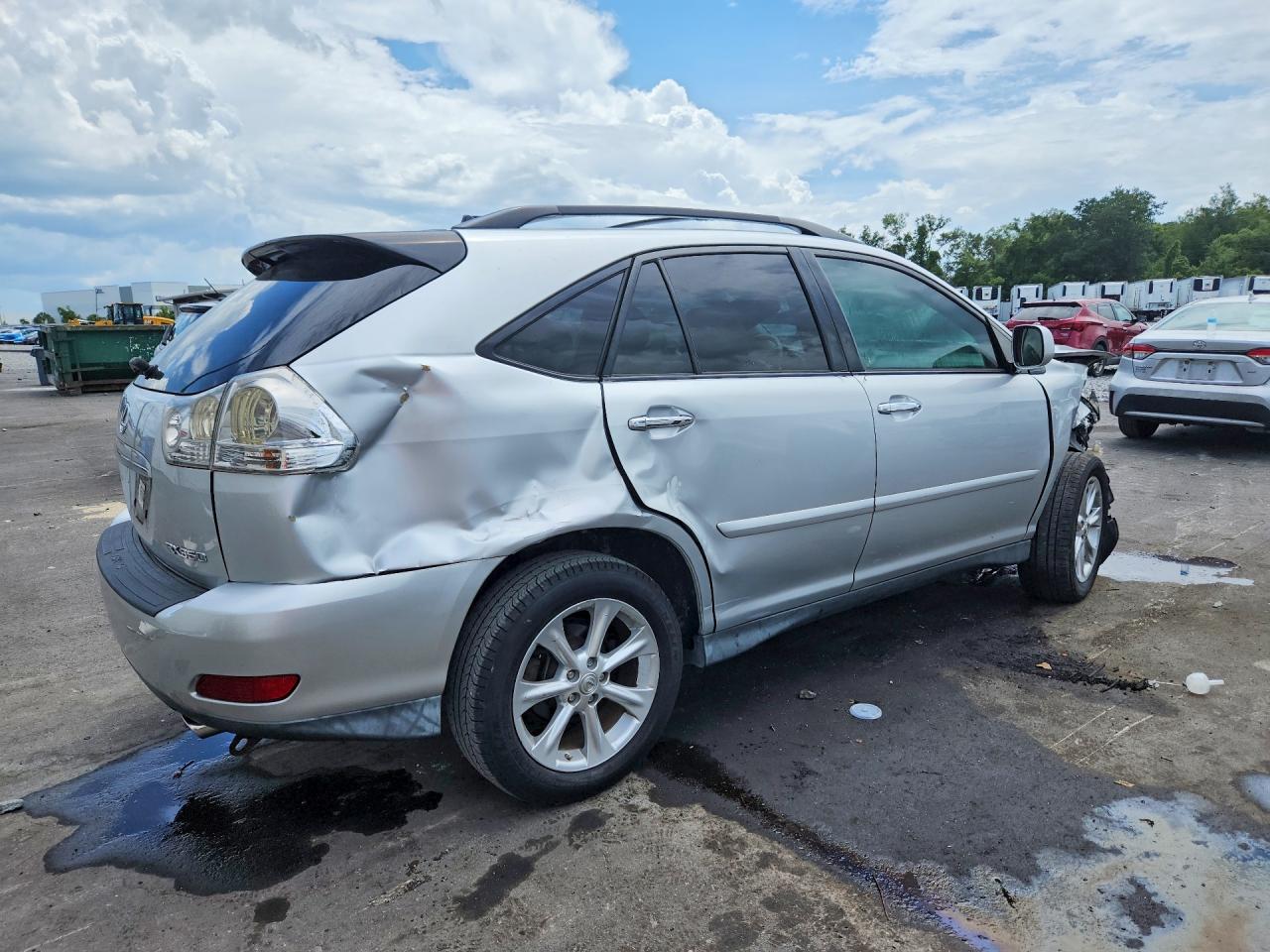 2009 Lexus Rx 350 Silver vin: 2T2GK31U99C066363