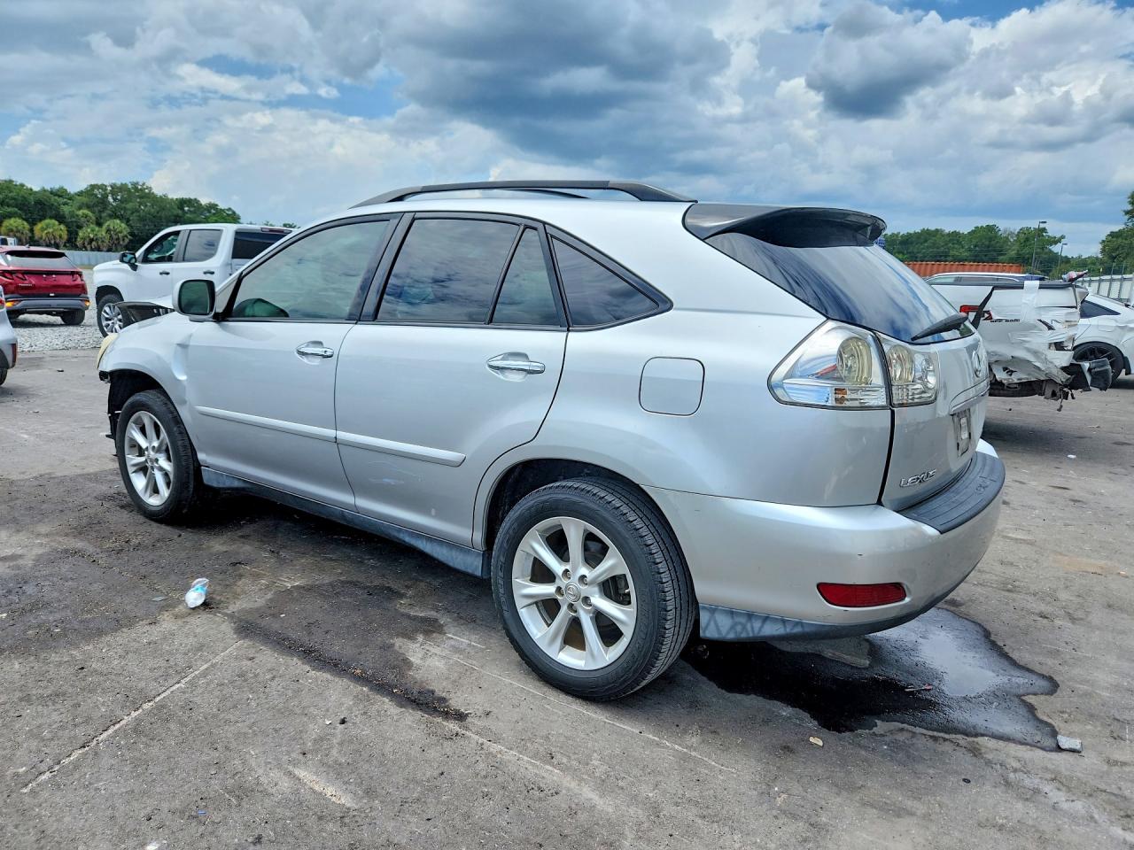 2009 Lexus Rx 350 Silver vin: 2T2GK31U99C066363