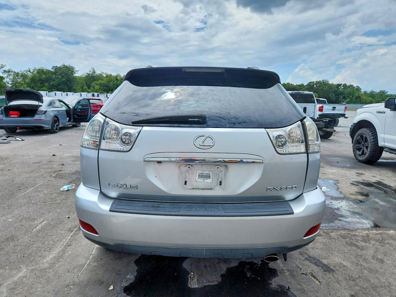 2009 Lexus Rx 350 Silver vin: 2T2GK31U99C066363
