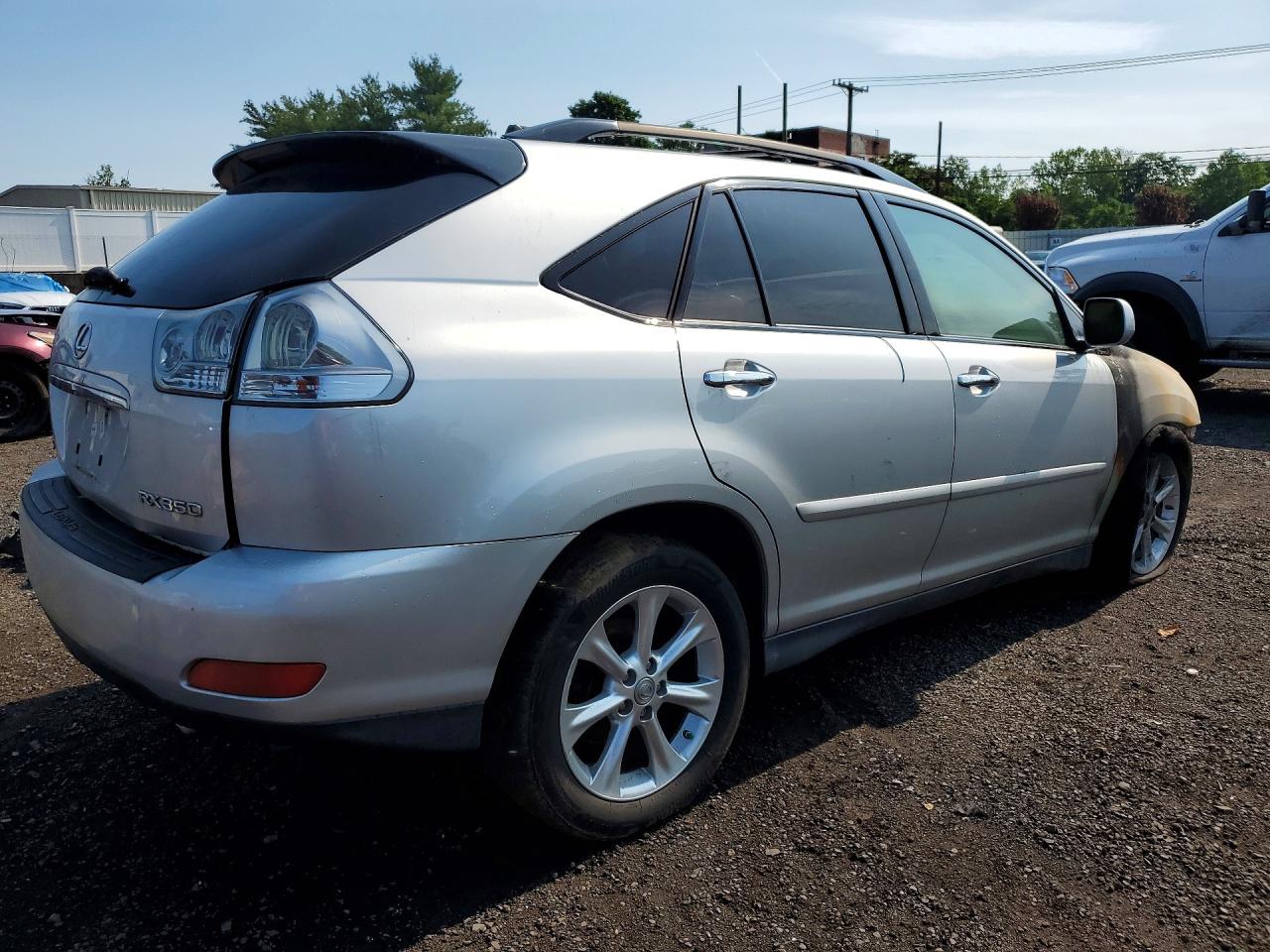 2009 Lexus Rx 350 Silver vin: 2T2GK31U99C071563