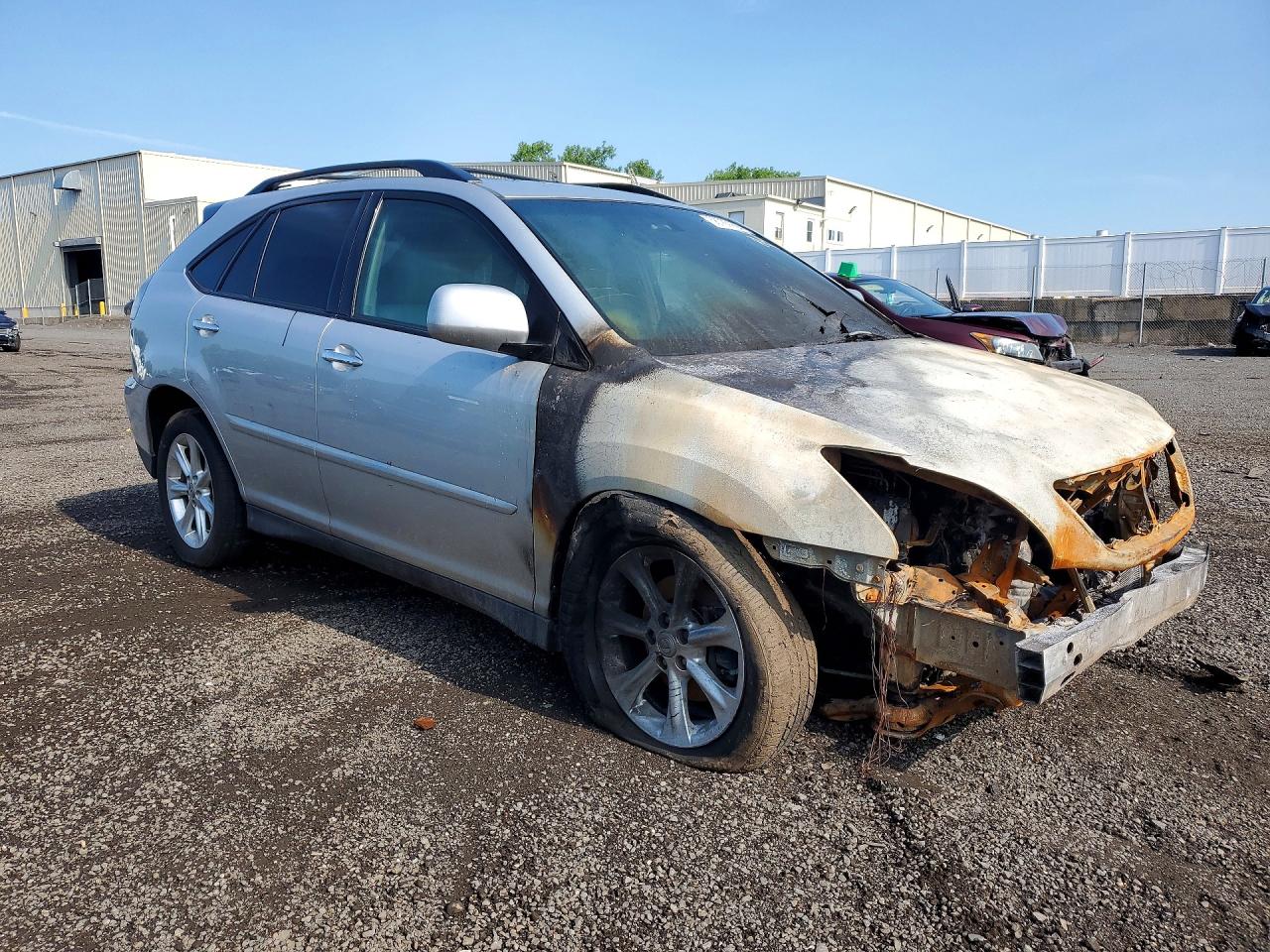 2009 Lexus Rx 350 Silver vin: 2T2GK31U99C071563