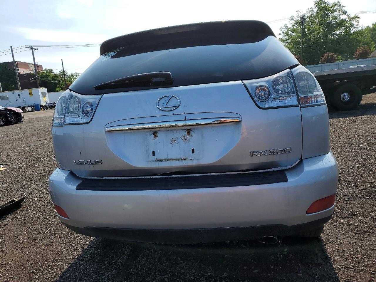 2009 Lexus Rx 350 Silver vin: 2T2GK31U99C071563