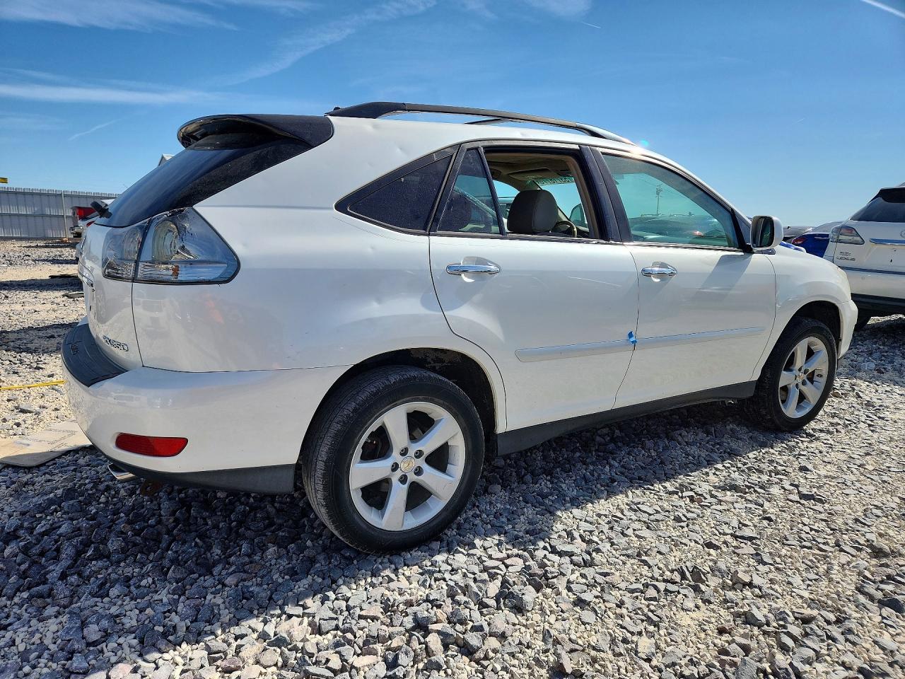 2009 Lexus Rx 350 White vin: 2T2GK31U99C072731