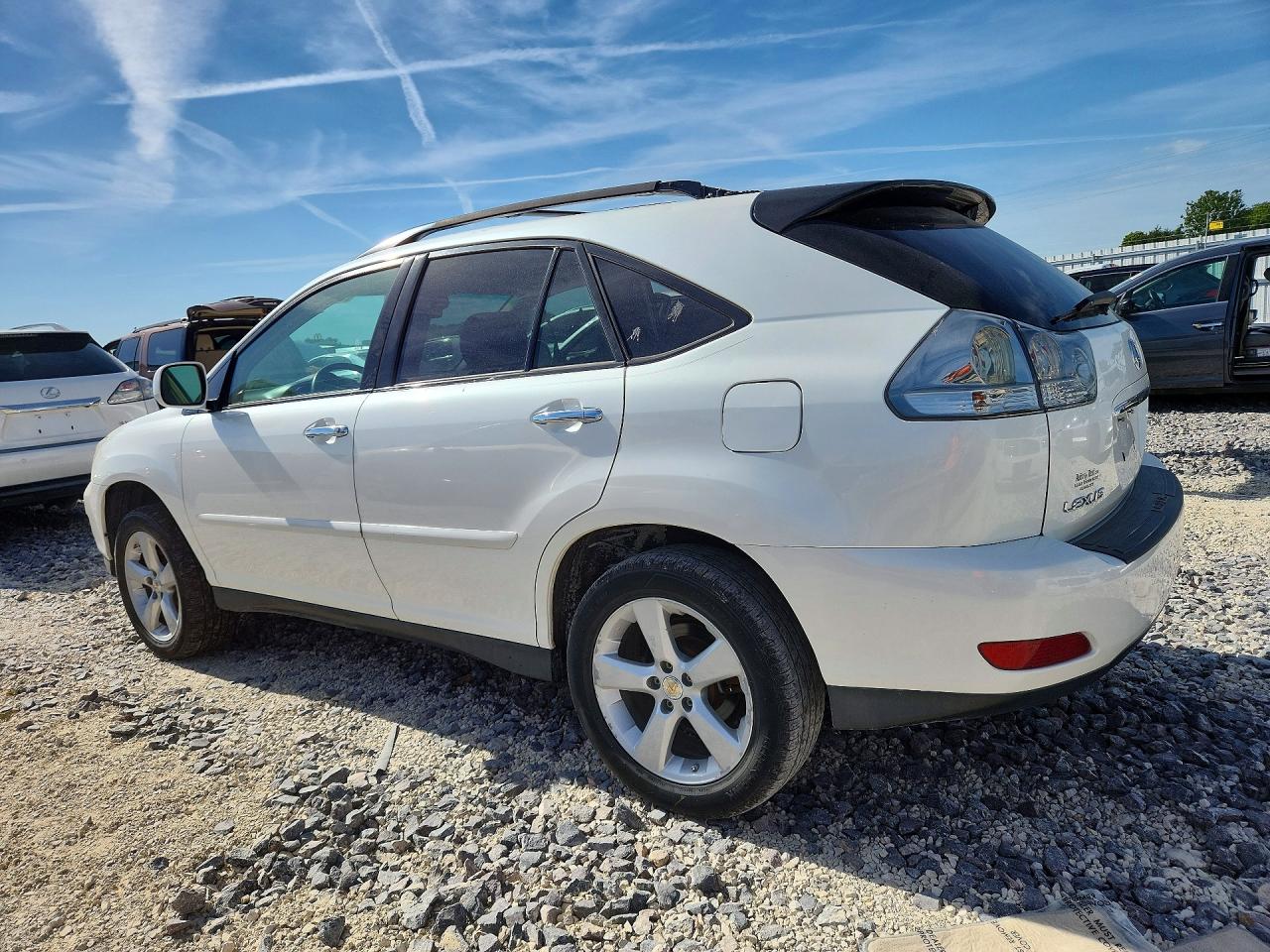 2009 Lexus Rx 350 White vin: 2T2GK31U99C072731