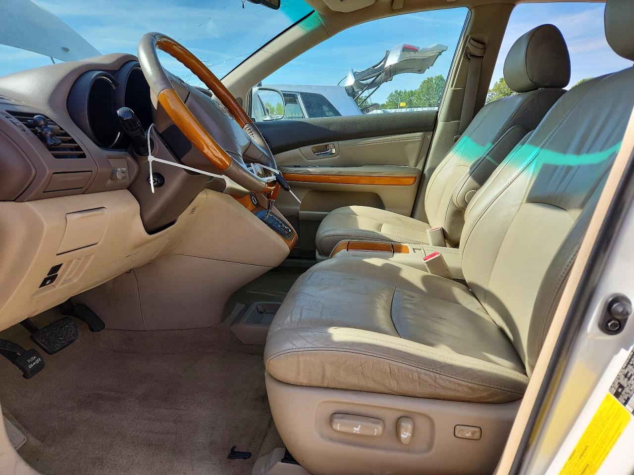 2009 Lexus Rx 350 White vin: 2T2GK31U99C072731