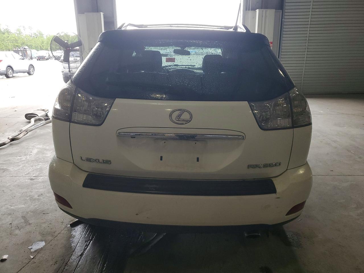 2009 Lexus Rx 350 White vin: 2T2GK31U99C073507