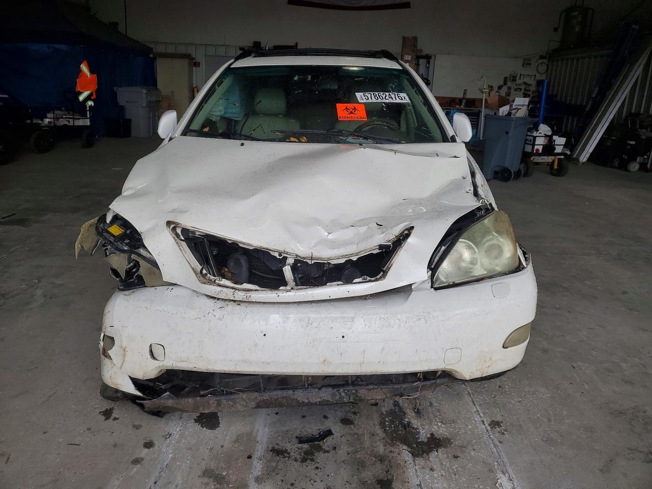 2009 Lexus Rx 350 White vin: 2T2GK31U99C073507