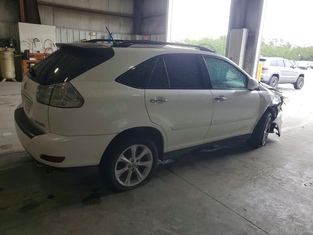 2009 Lexus Rx 350 White vin: 2T2GK31U99C073507