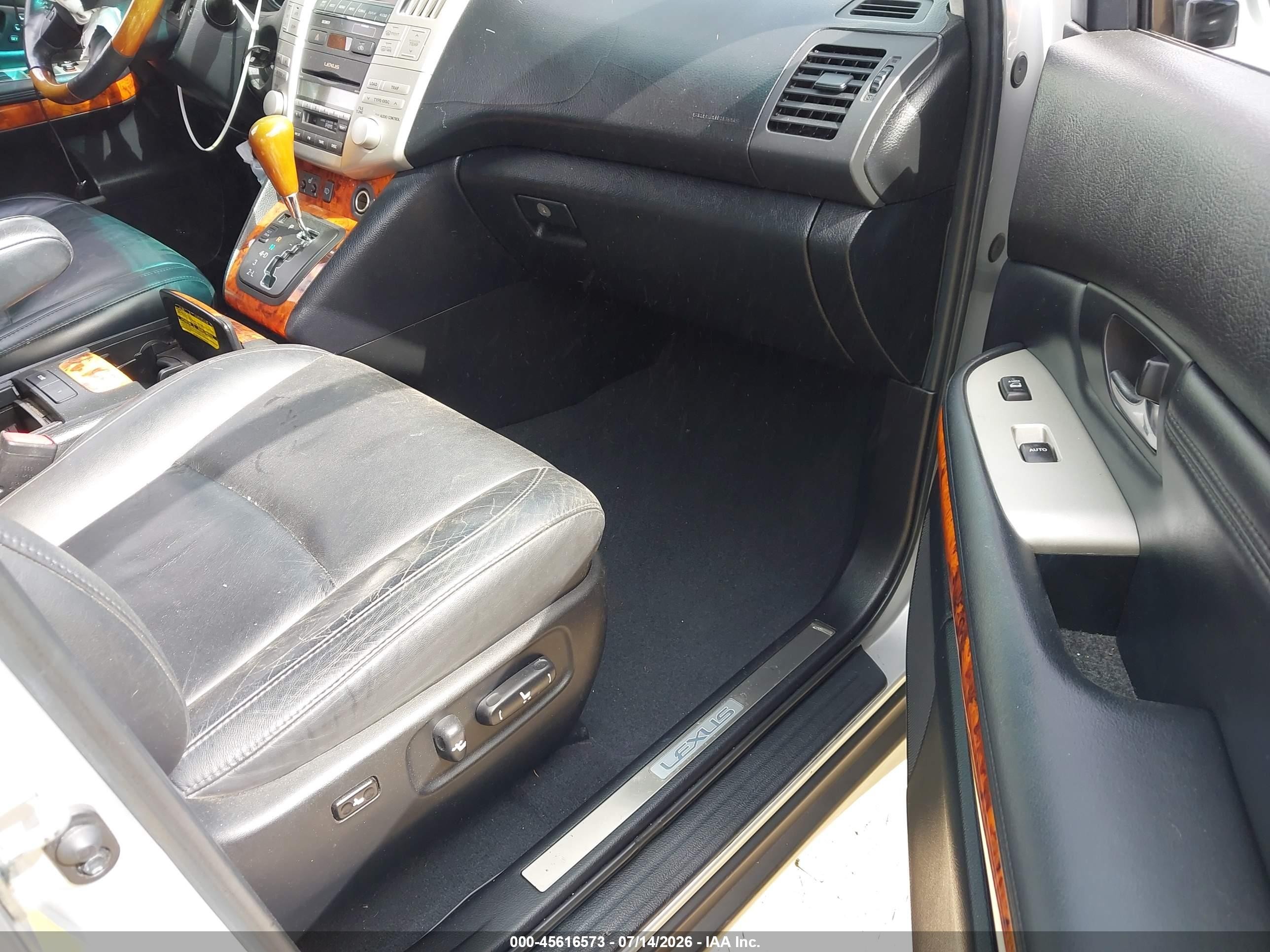 2009 Lexus Rx 350   Silver vin: 2T2GK31U99C073894