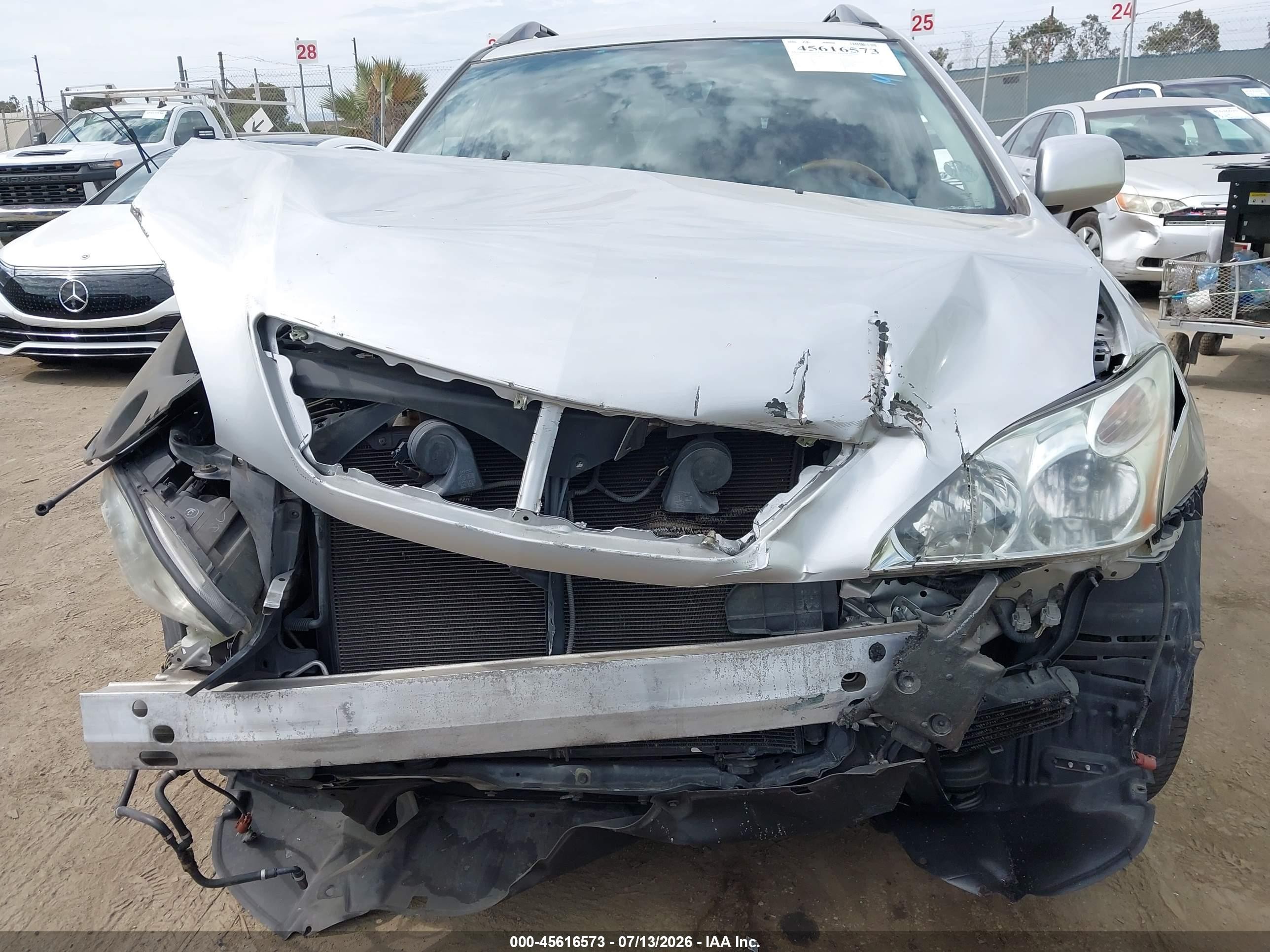 2009 Lexus Rx 350   Silver vin: 2T2GK31U99C073894
