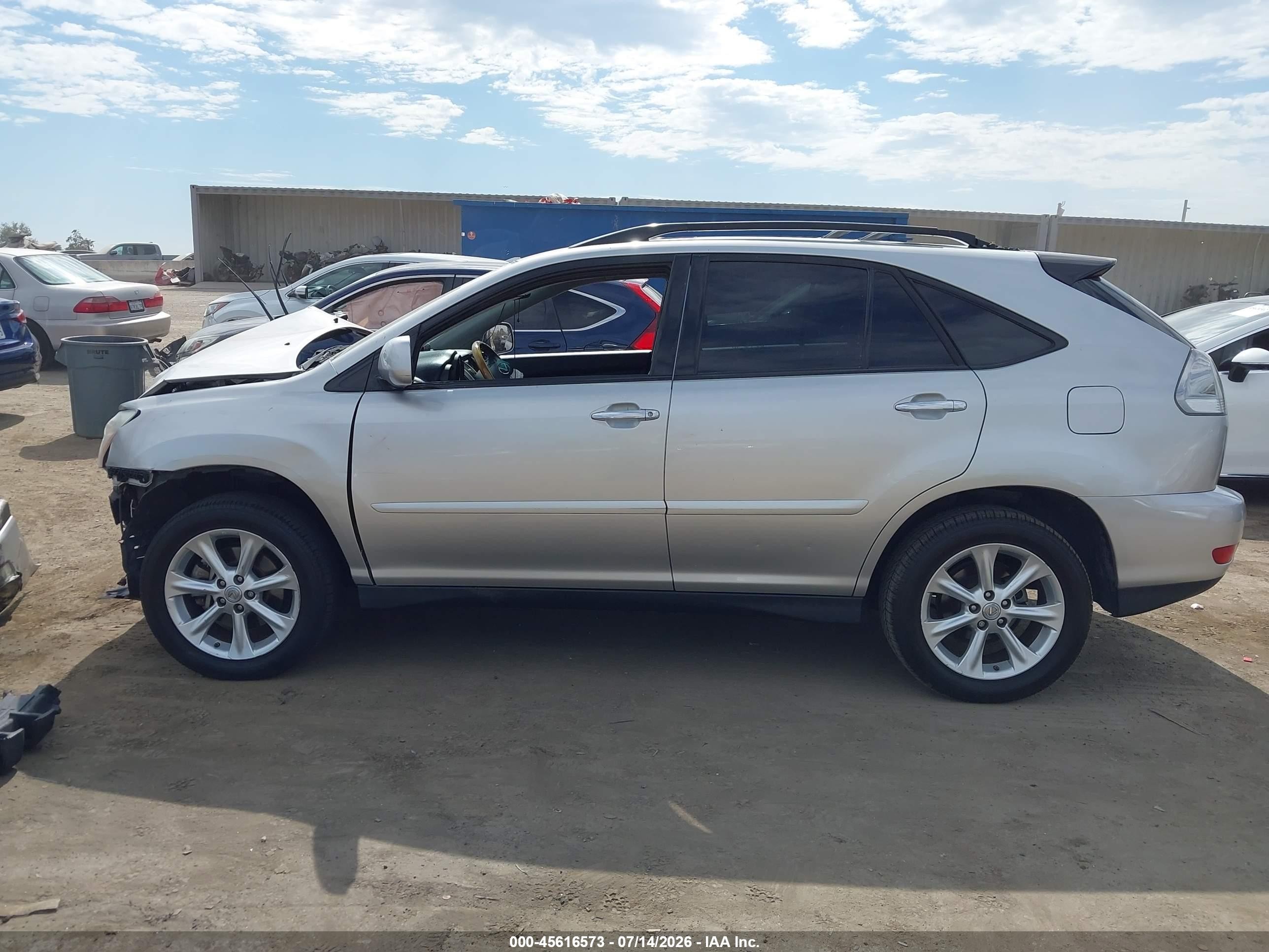 2009 Lexus Rx 350   Silver vin: 2T2GK31U99C073894