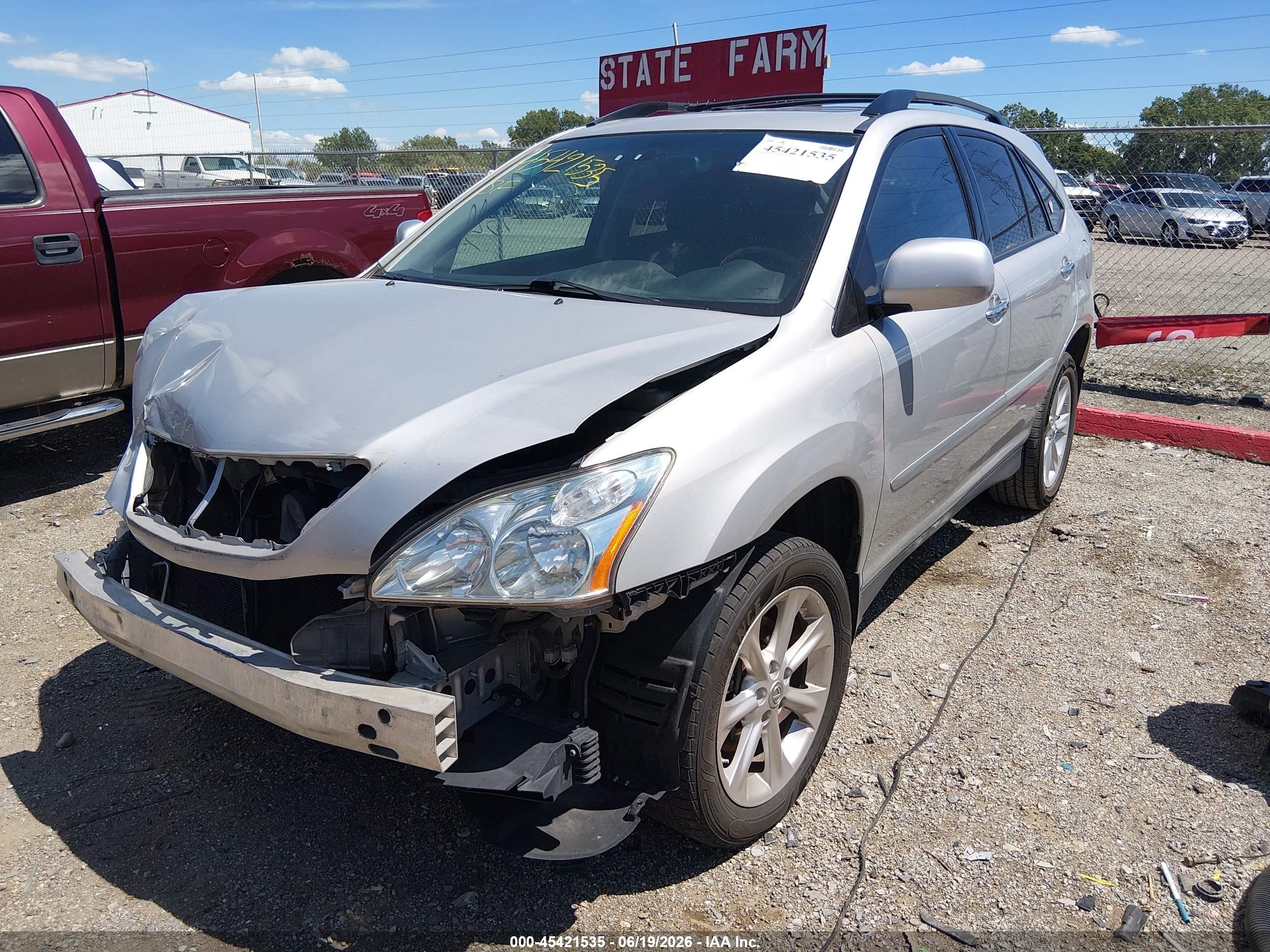 2009 Lexus Rx 350   Silver vin: 2T2GK31U99C076262