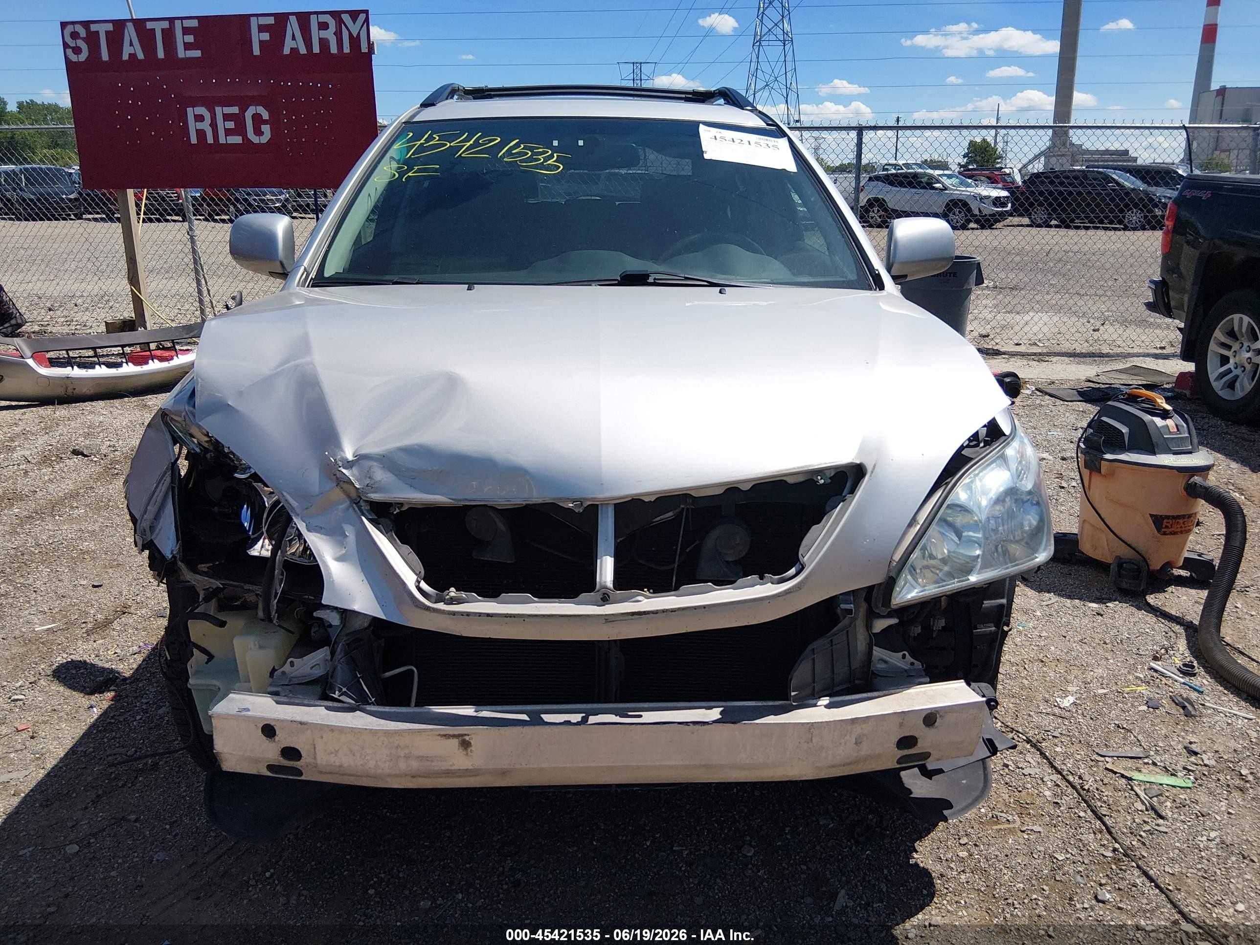 2009 Lexus Rx 350   Silver vin: 2T2GK31U99C076262