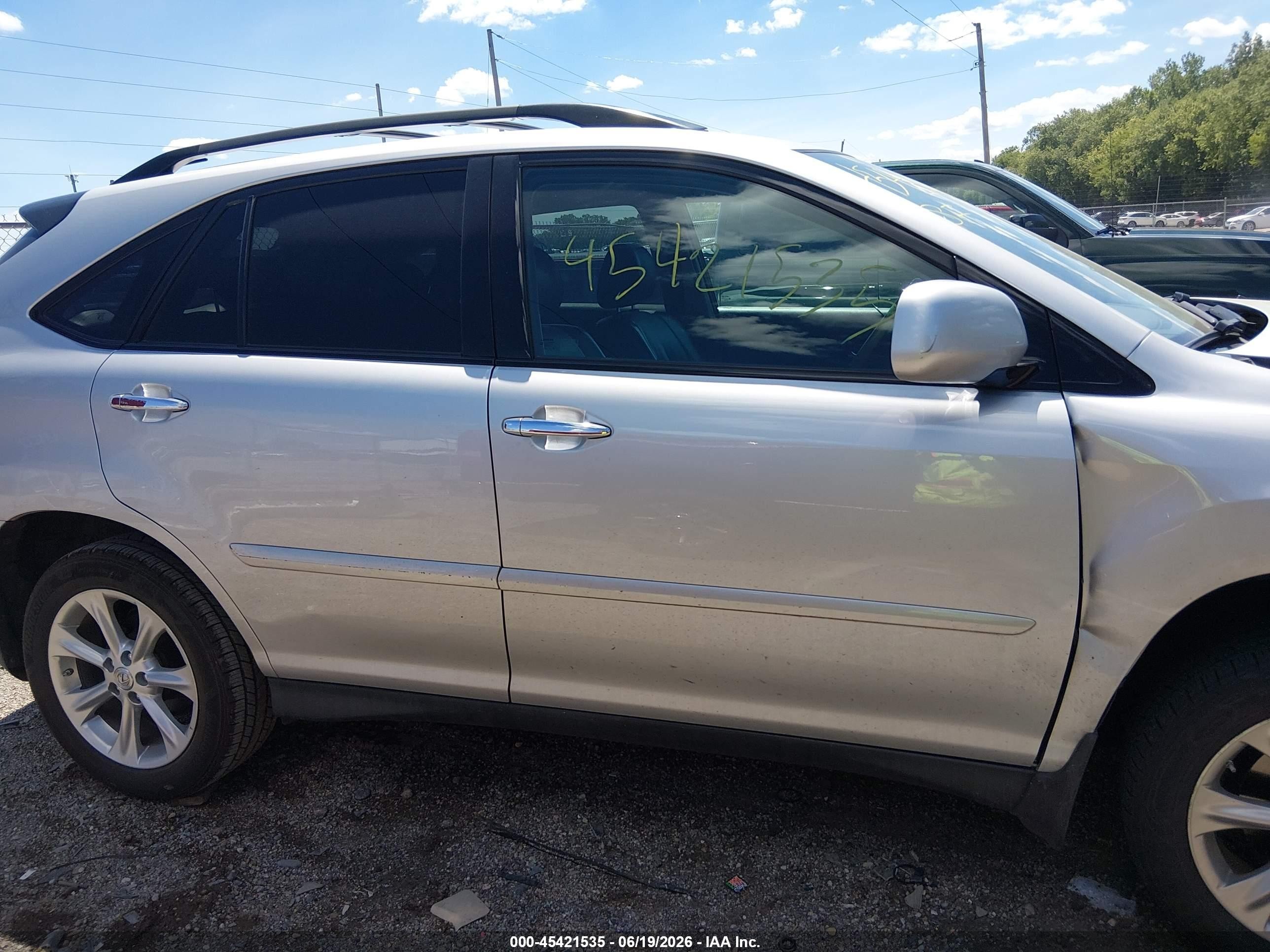 2009 Lexus Rx 350   Silver vin: 2T2GK31U99C076262
