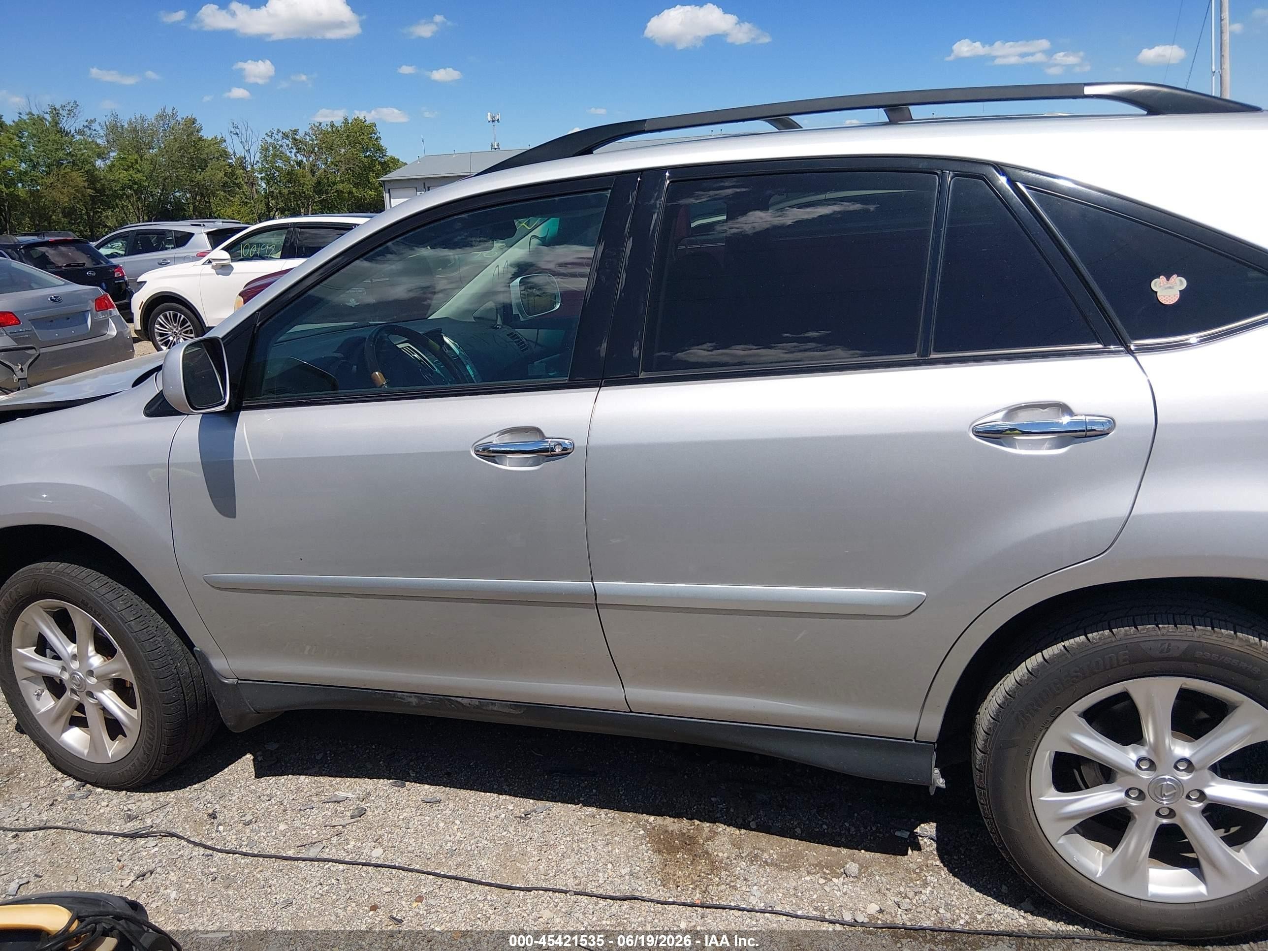 2009 Lexus Rx 350   Silver vin: 2T2GK31U99C076262