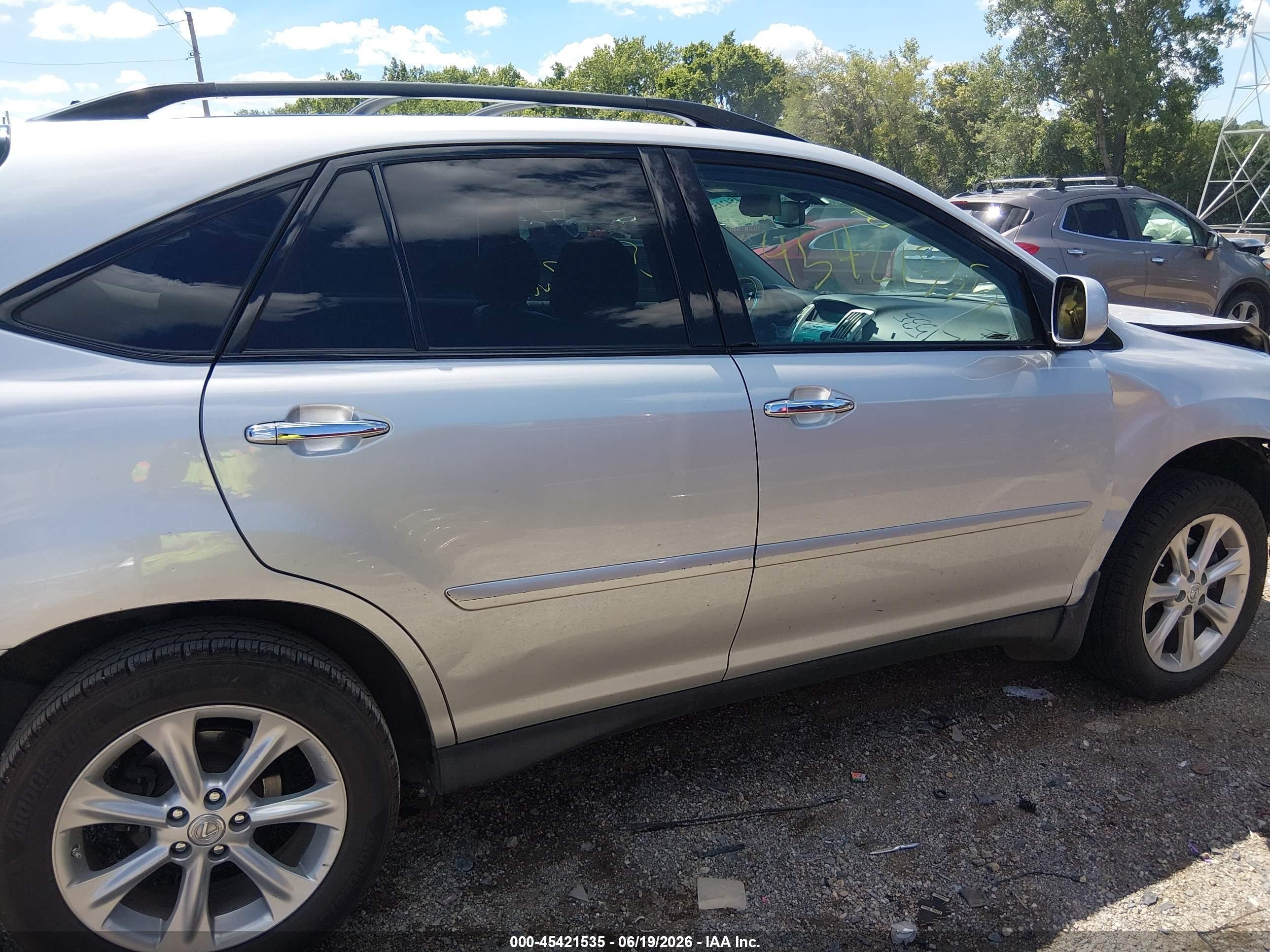 2009 Lexus Rx 350   Silver vin: 2T2GK31U99C076262