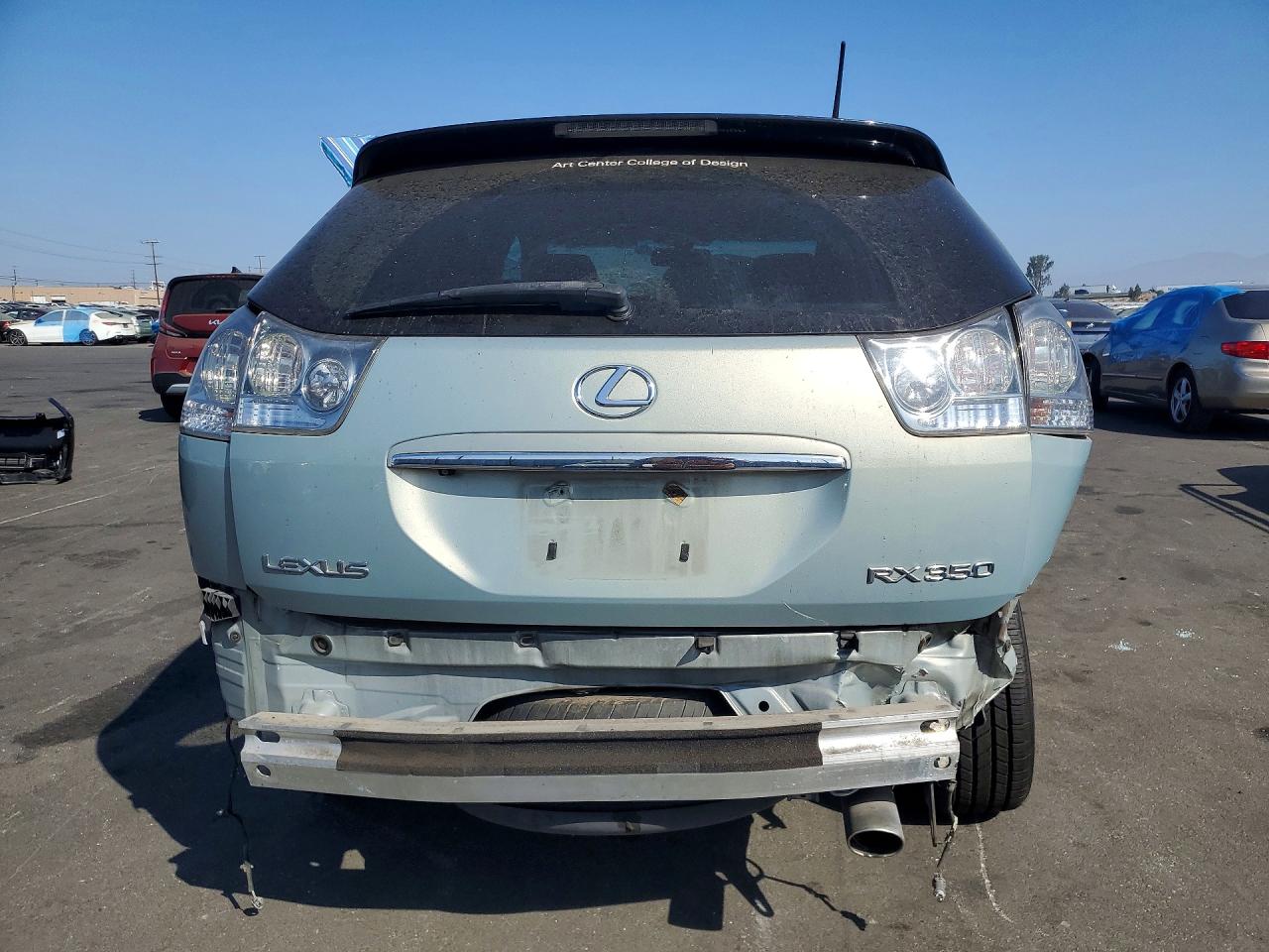 2007 Lexus Rx 350 Silver vin: 2T2GK31UX7C021557