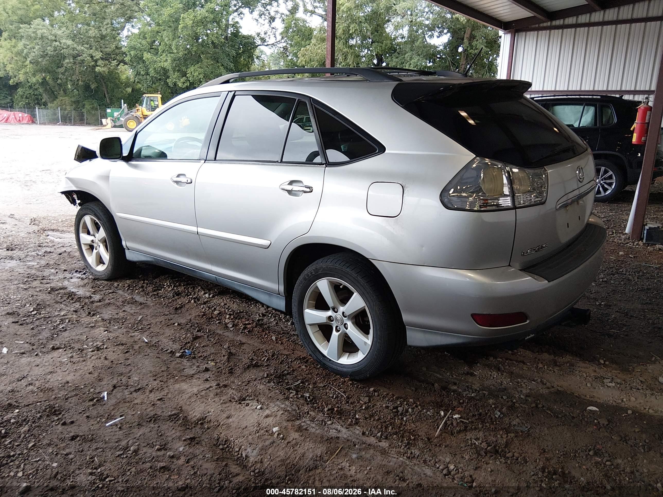 2008 Lexus Rx 350 Silver vin: 2T2GK31UX8C027165