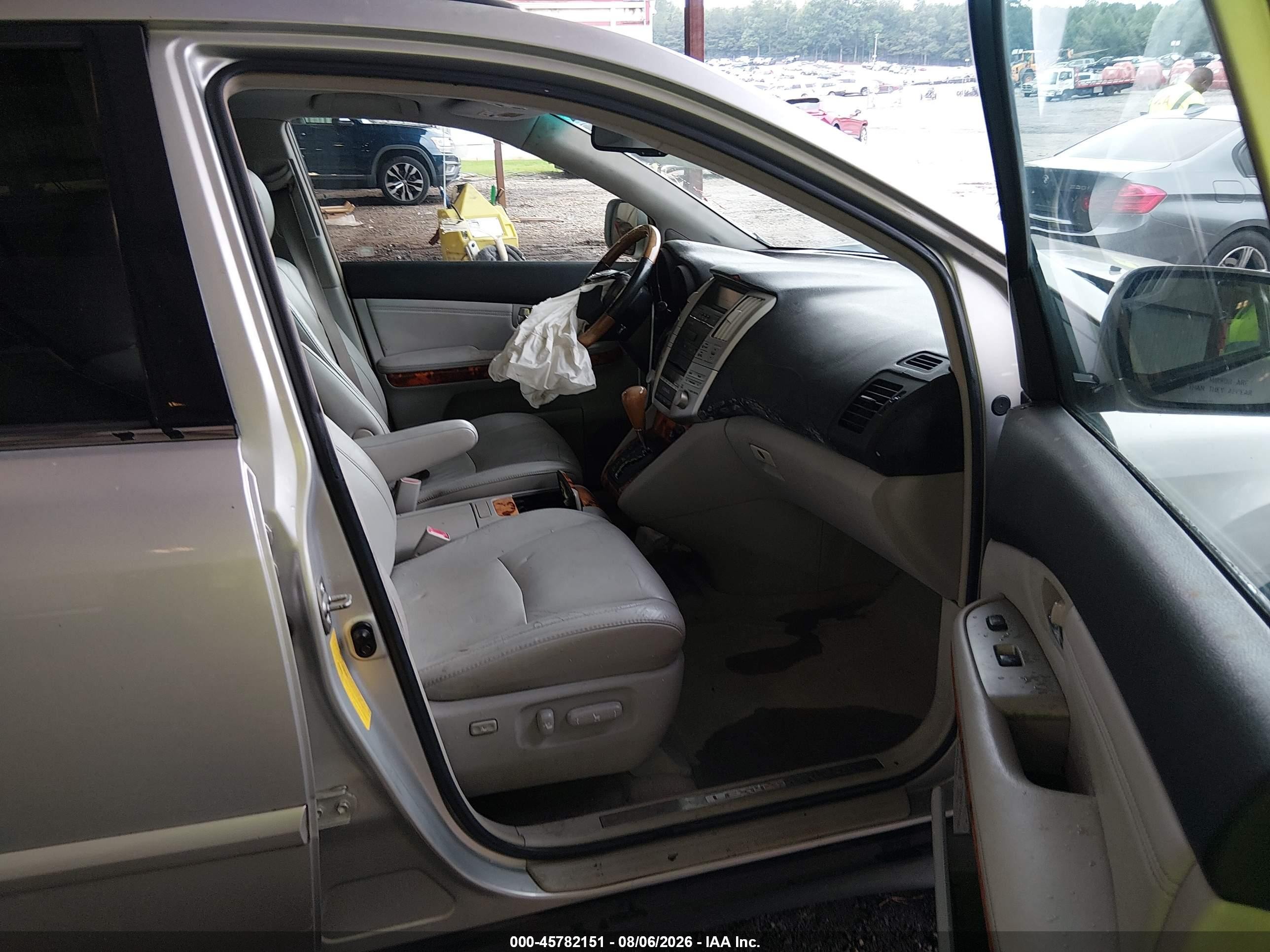2008 Lexus Rx 350 Silver vin: 2T2GK31UX8C027165