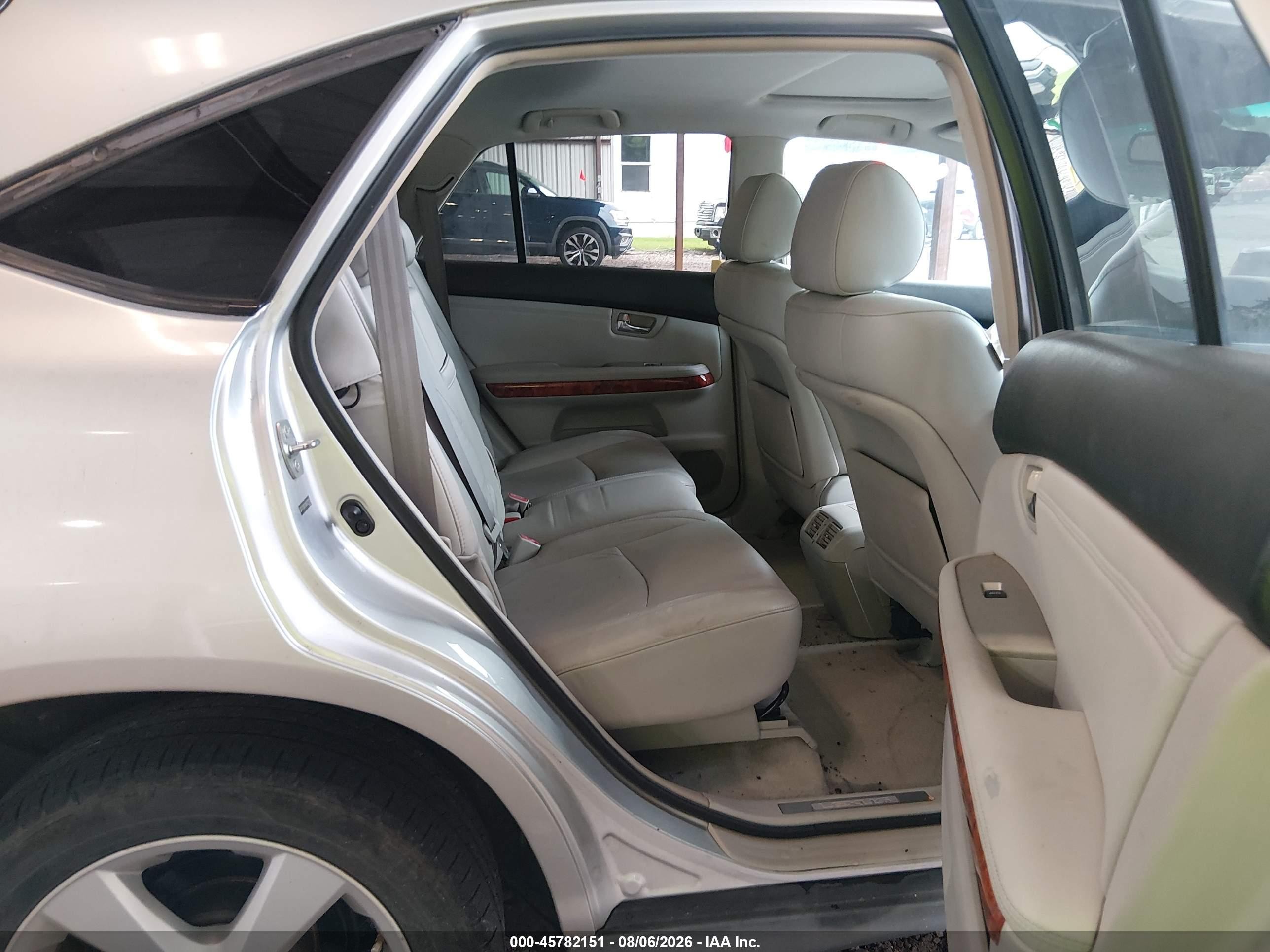 2008 Lexus Rx 350 Silver vin: 2T2GK31UX8C027165