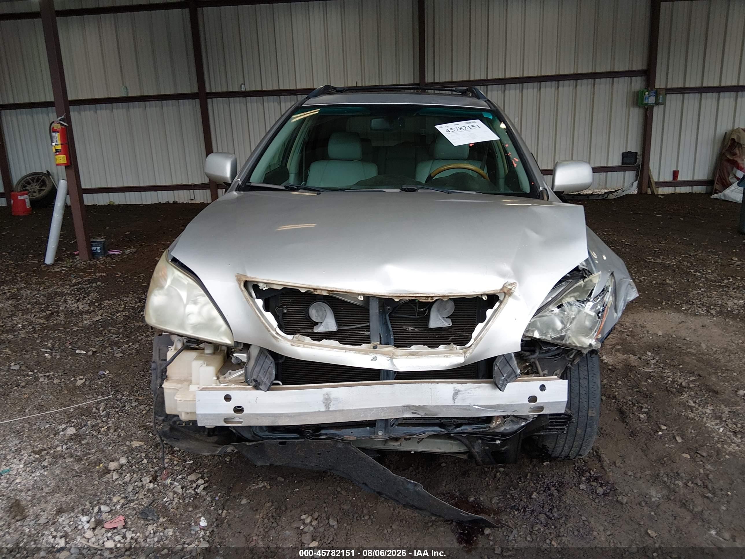 2008 Lexus Rx 350 Silver vin: 2T2GK31UX8C027165