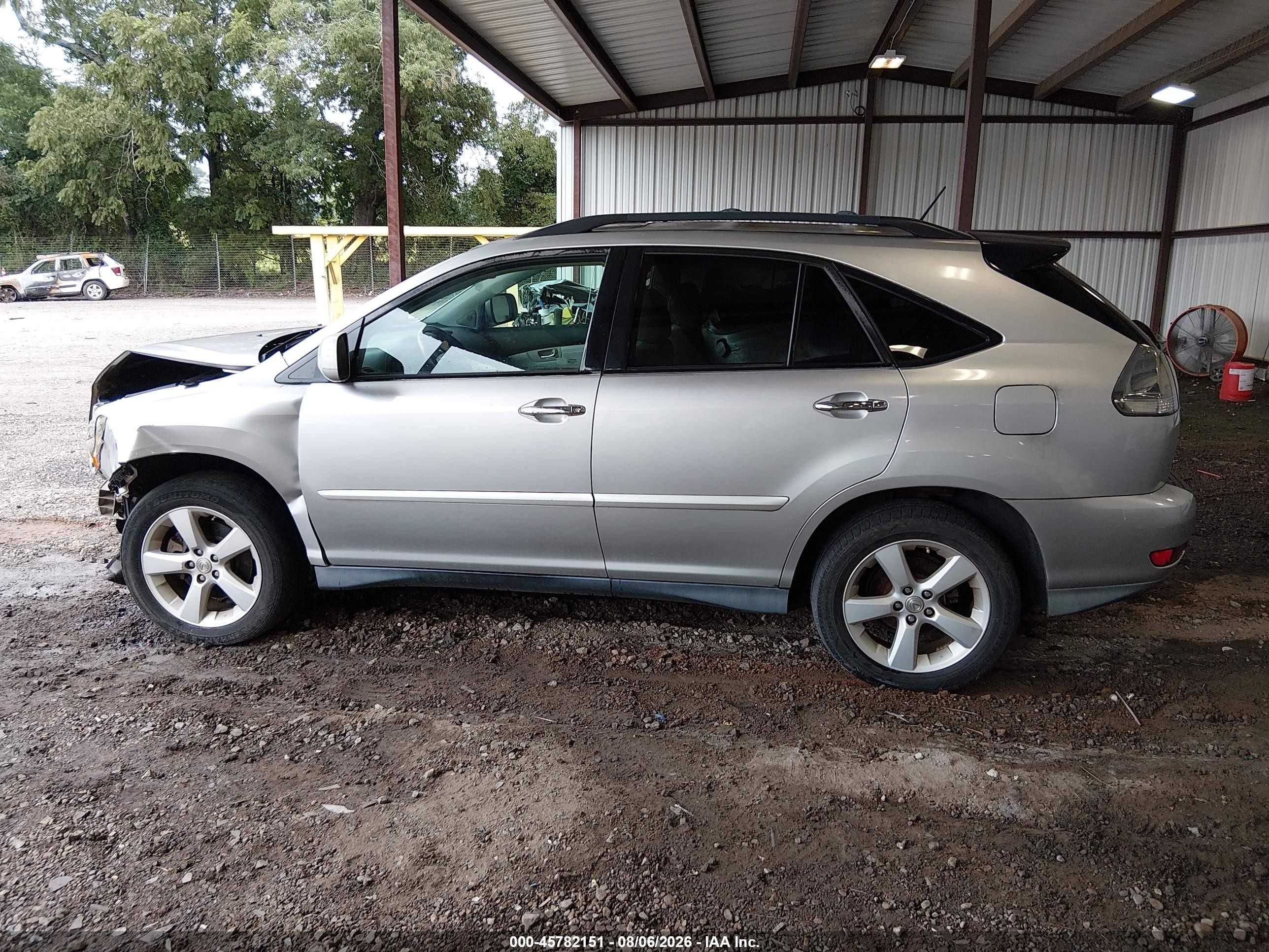 2008 Lexus Rx 350 Silver vin: 2T2GK31UX8C027165