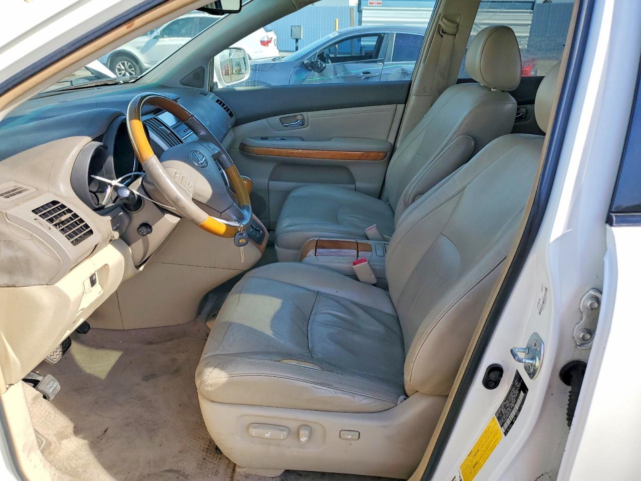 2008 Lexus Rx 350 White vin: 2T2GK31UX8C029711