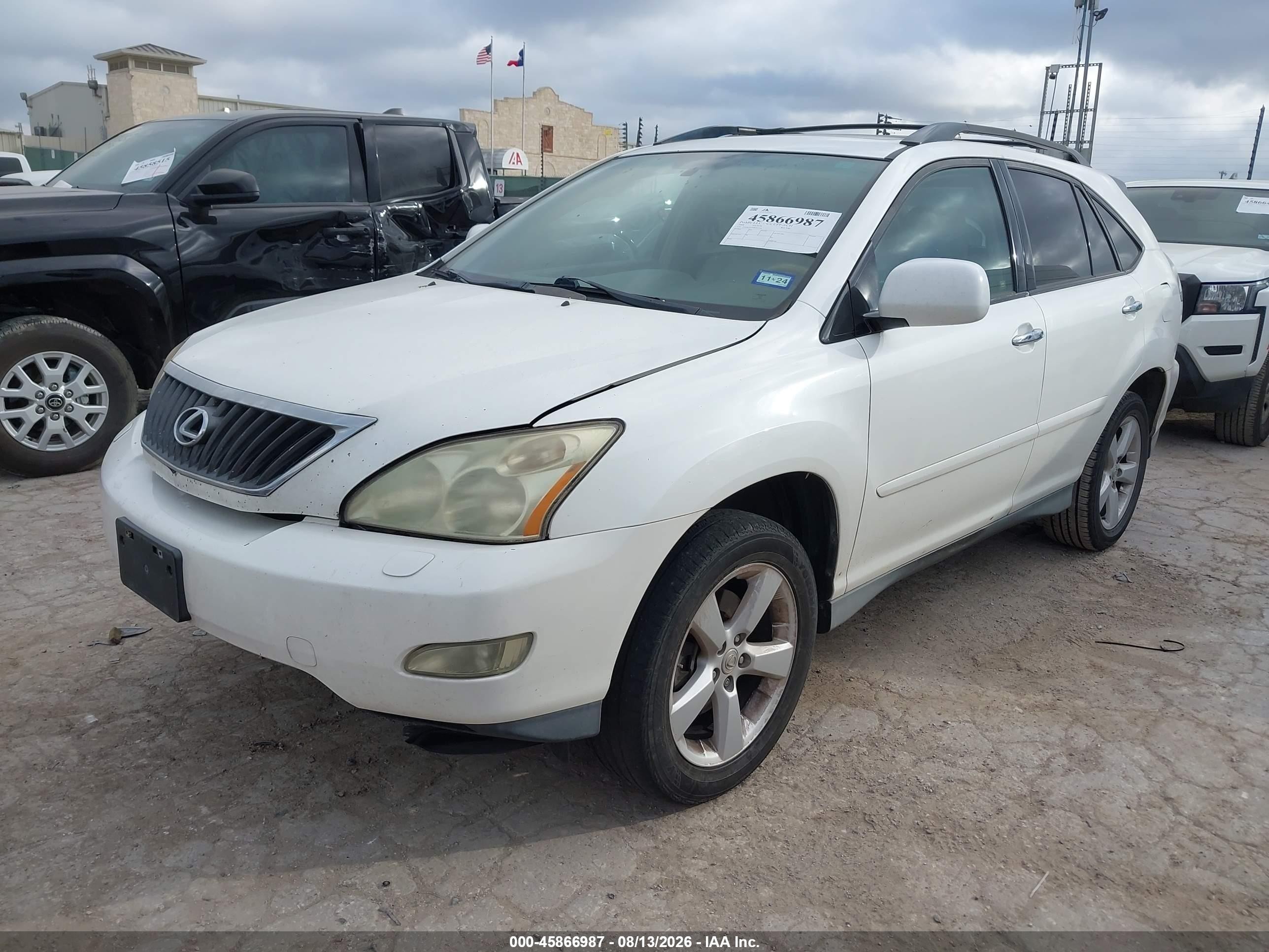 2008 Lexus Rx 350 Белый vin: 2T2GK31UX8C037436