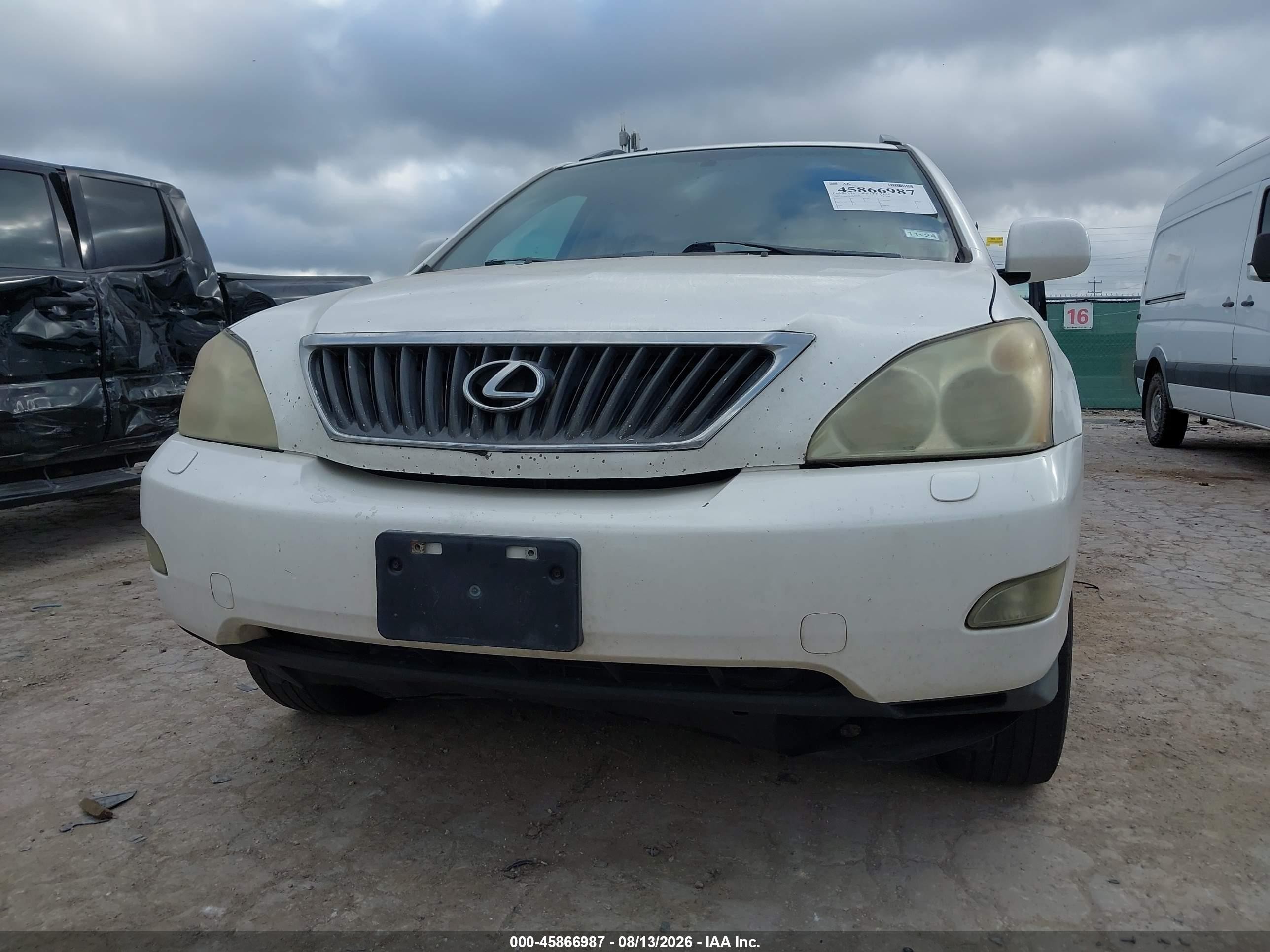 2008 Lexus Rx 350 Белый vin: 2T2GK31UX8C037436