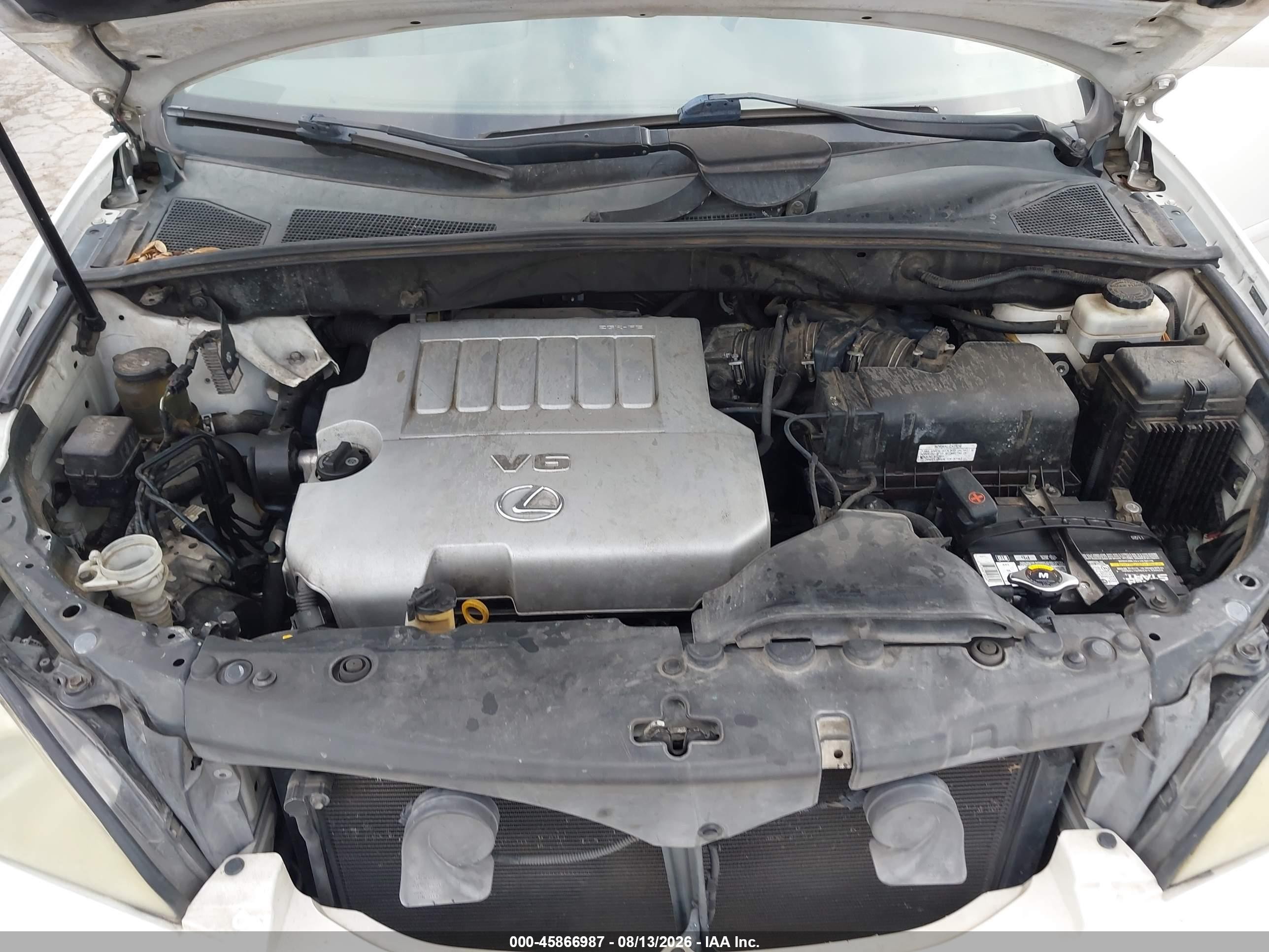 2008 Lexus Rx 350 Белый vin: 2T2GK31UX8C037436