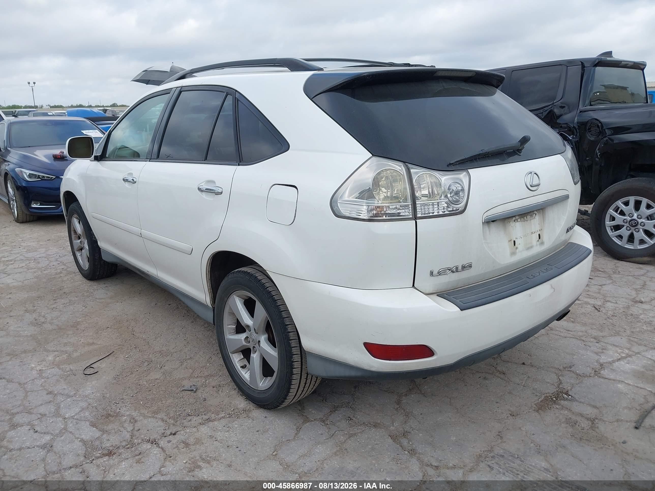 2008 Lexus Rx 350 Белый vin: 2T2GK31UX8C037436
