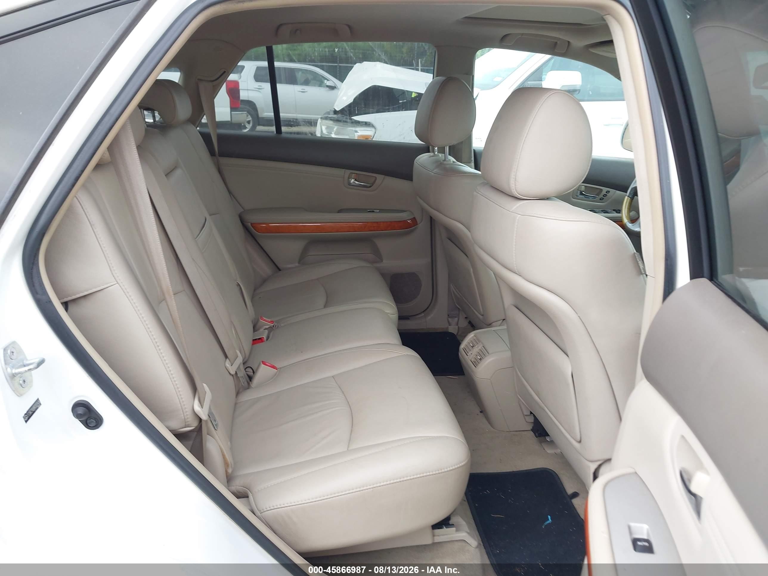 2008 Lexus Rx 350 Белый vin: 2T2GK31UX8C037436