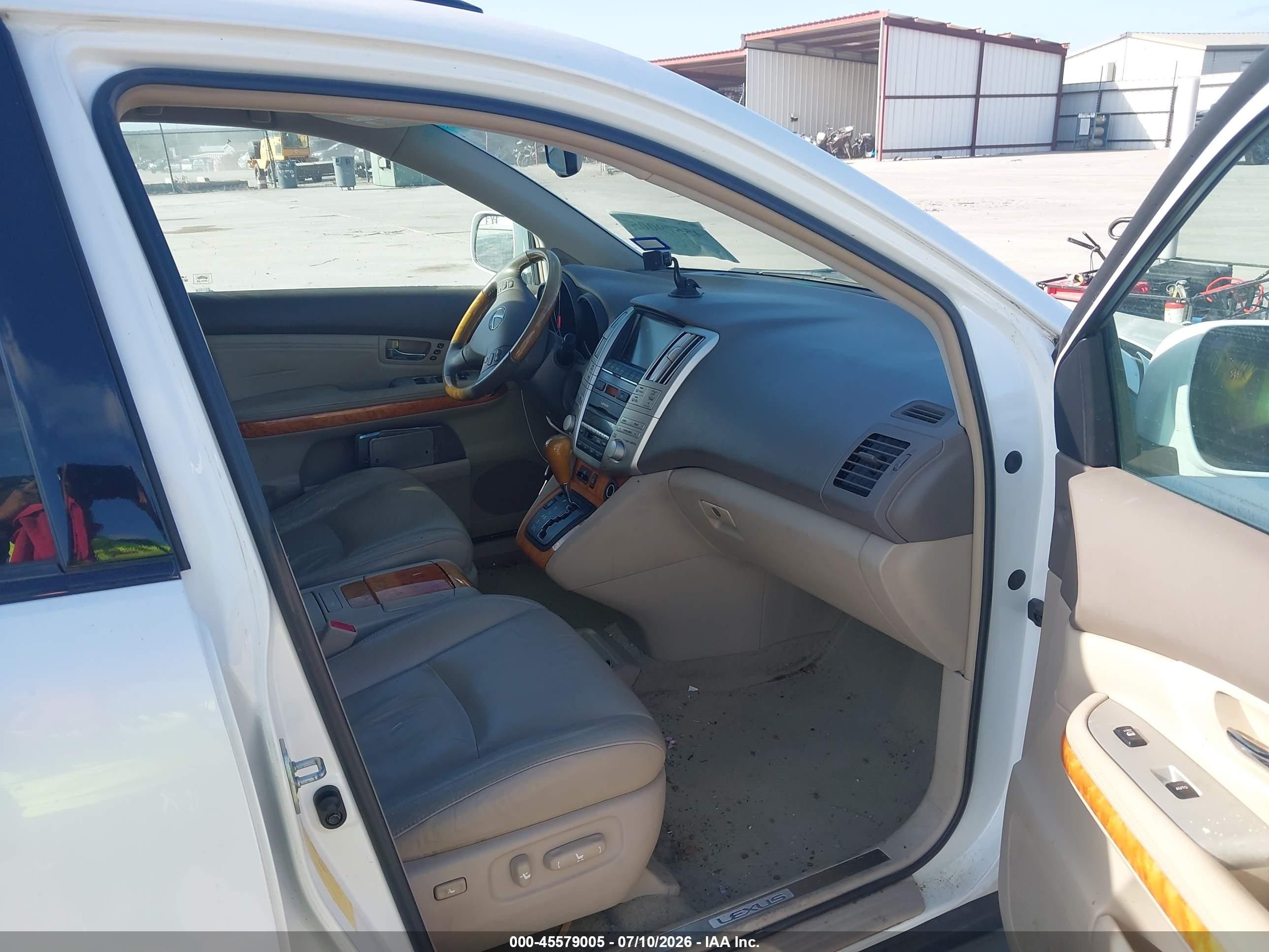 2008 Lexus Rx 350   White vin: 2T2GK31UX8C042510
