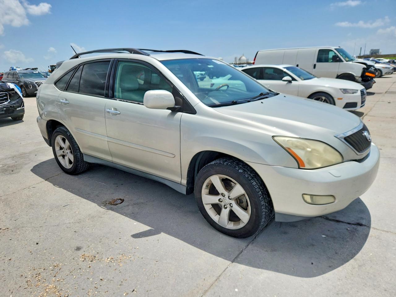 2008 Lexus Rx 350 Серебряный vin: 2T2GK31UX8C056715