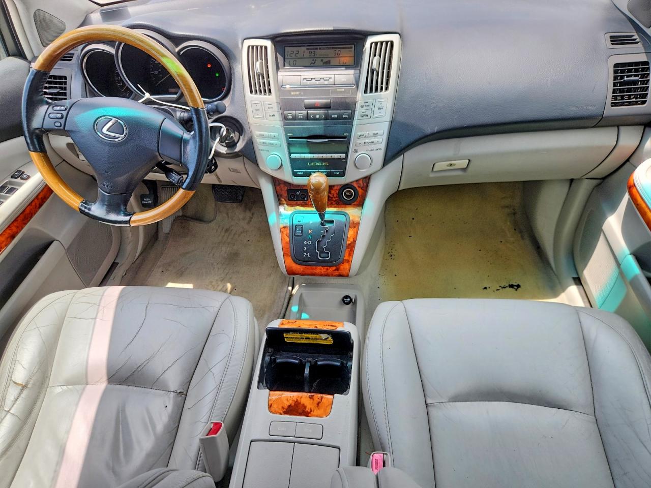 2008 Lexus Rx 350 Серебряный vin: 2T2GK31UX8C056715