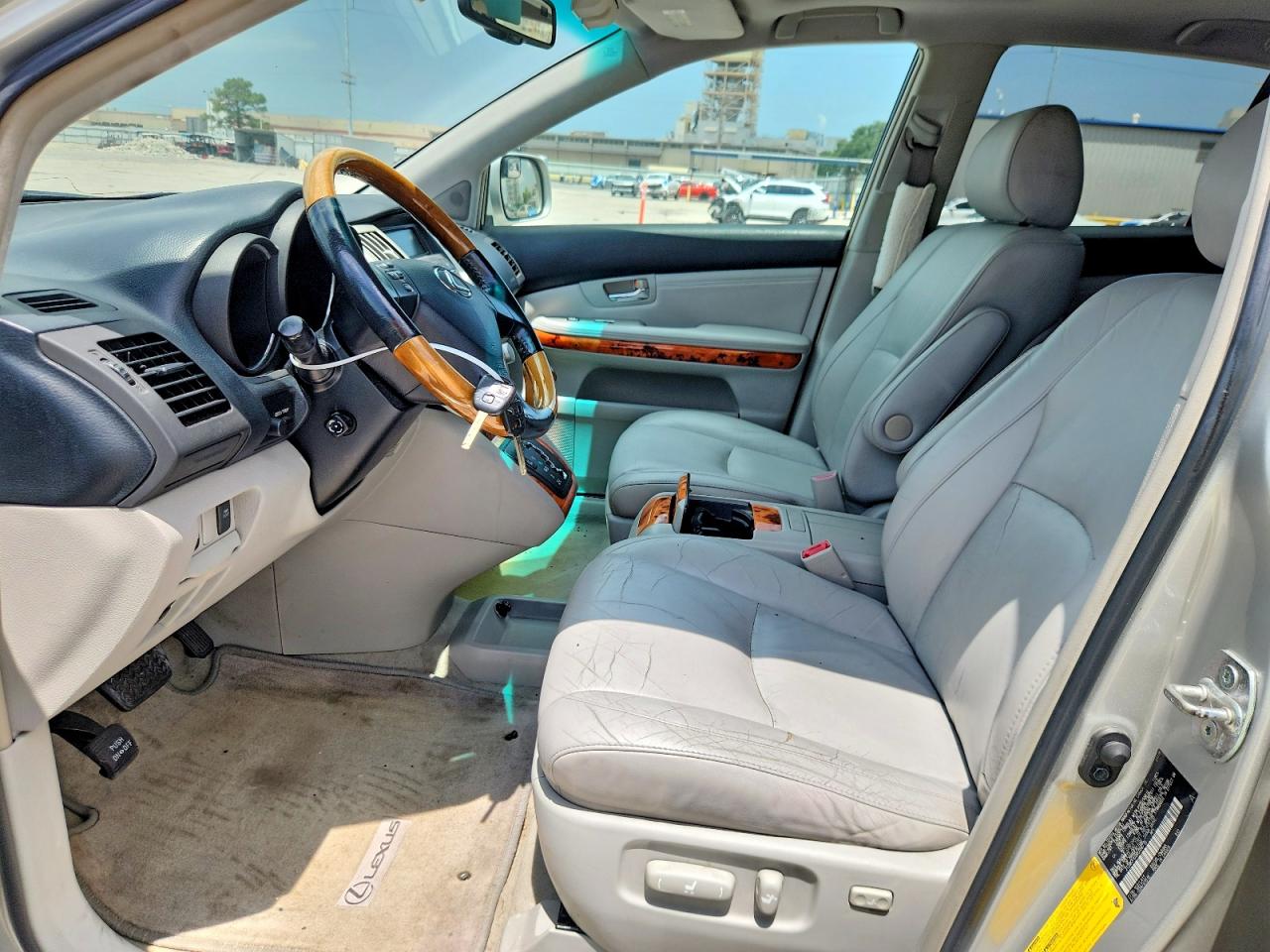 2008 Lexus Rx 350 Серебряный vin: 2T2GK31UX8C056715