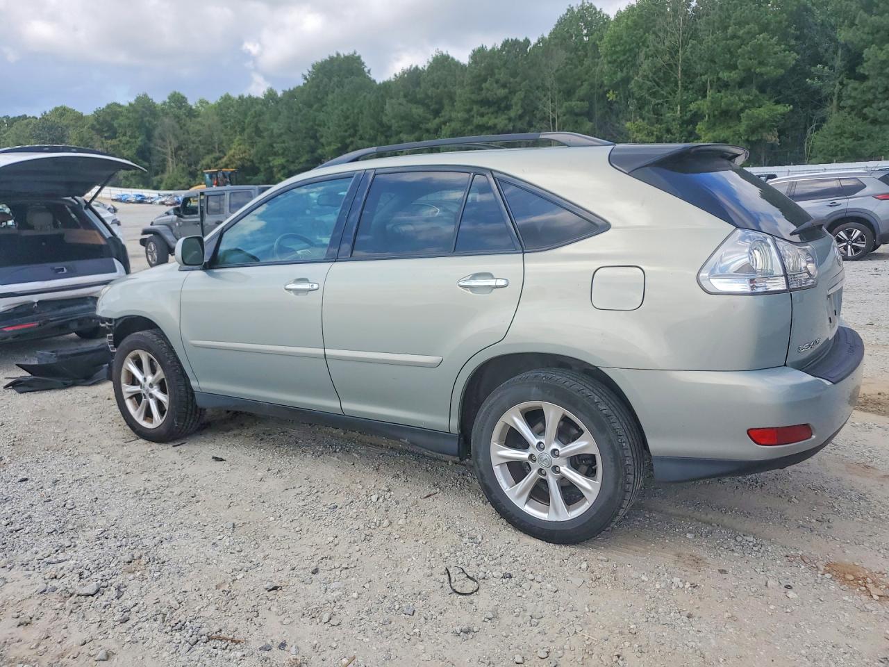 2009 Lexus Rx 350 Silver vin: 2T2GK31UX9C059650